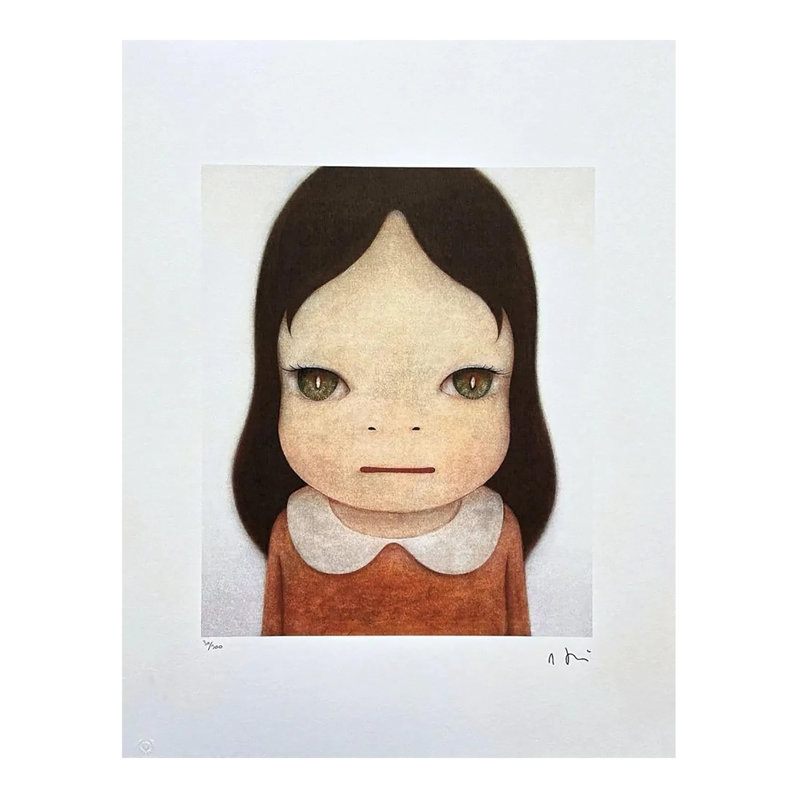 After Nara Yoshitomo, Twins I, 1990s, Limited Edition Lithograph
