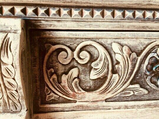 Antique Indian Sideboard, 1920s photo for sale