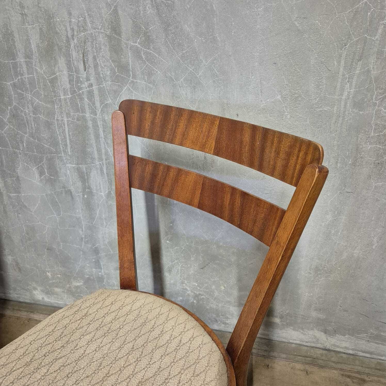 photo furniture Set Of 4 Mid Century Dining Chairs, Czechoslovakia, 1960s