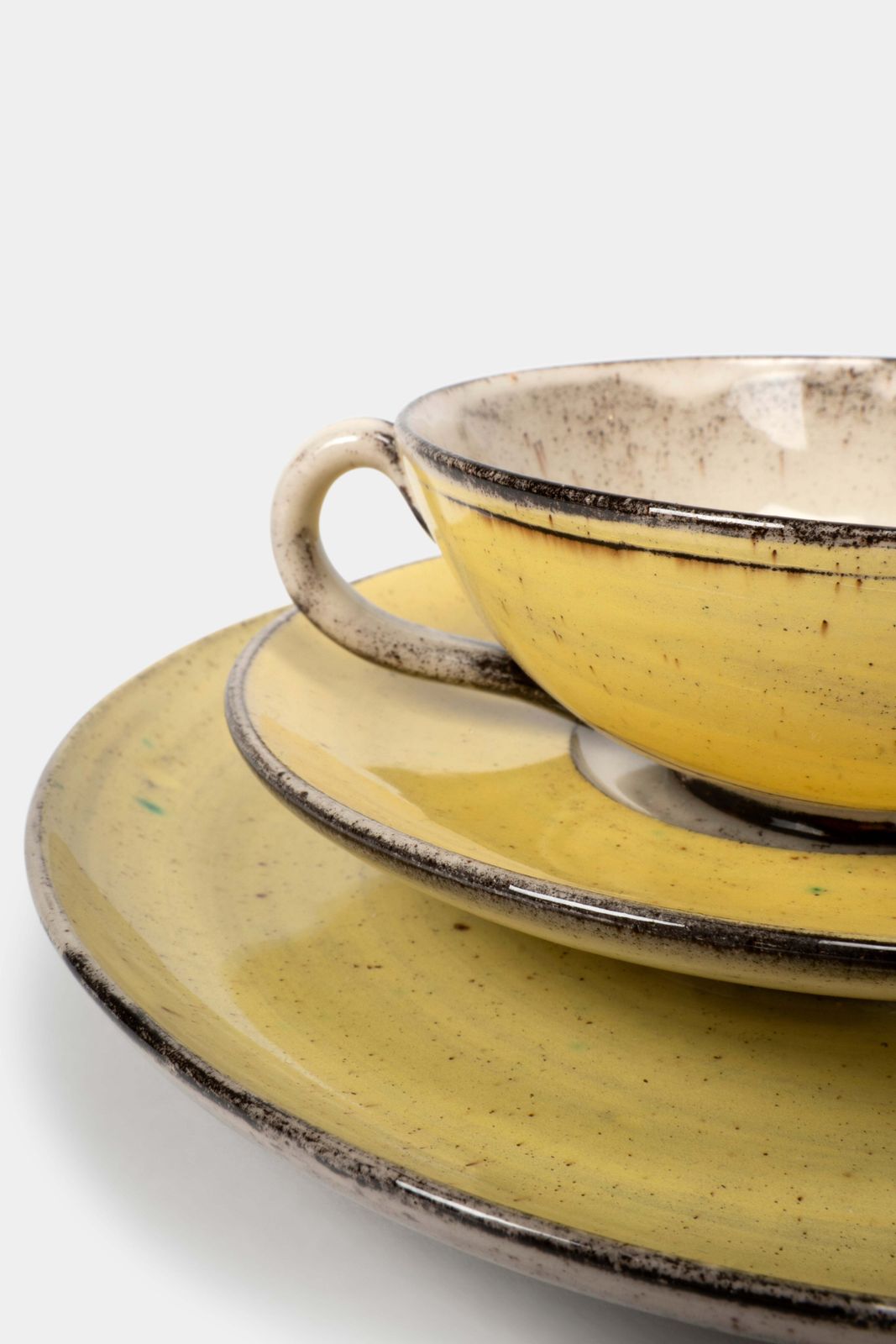 Pair Of Margrit Linck Coffee Cups Set, Switzerland, 1950s photo vintage