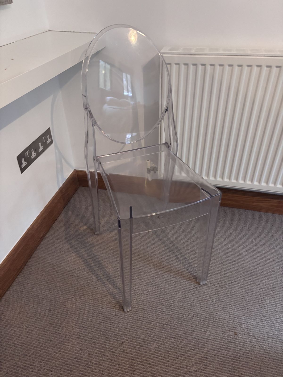 Kartell Victoria Ghost Dining Table/Dressing Tabke Chair Rrp£194+ photo vinterior