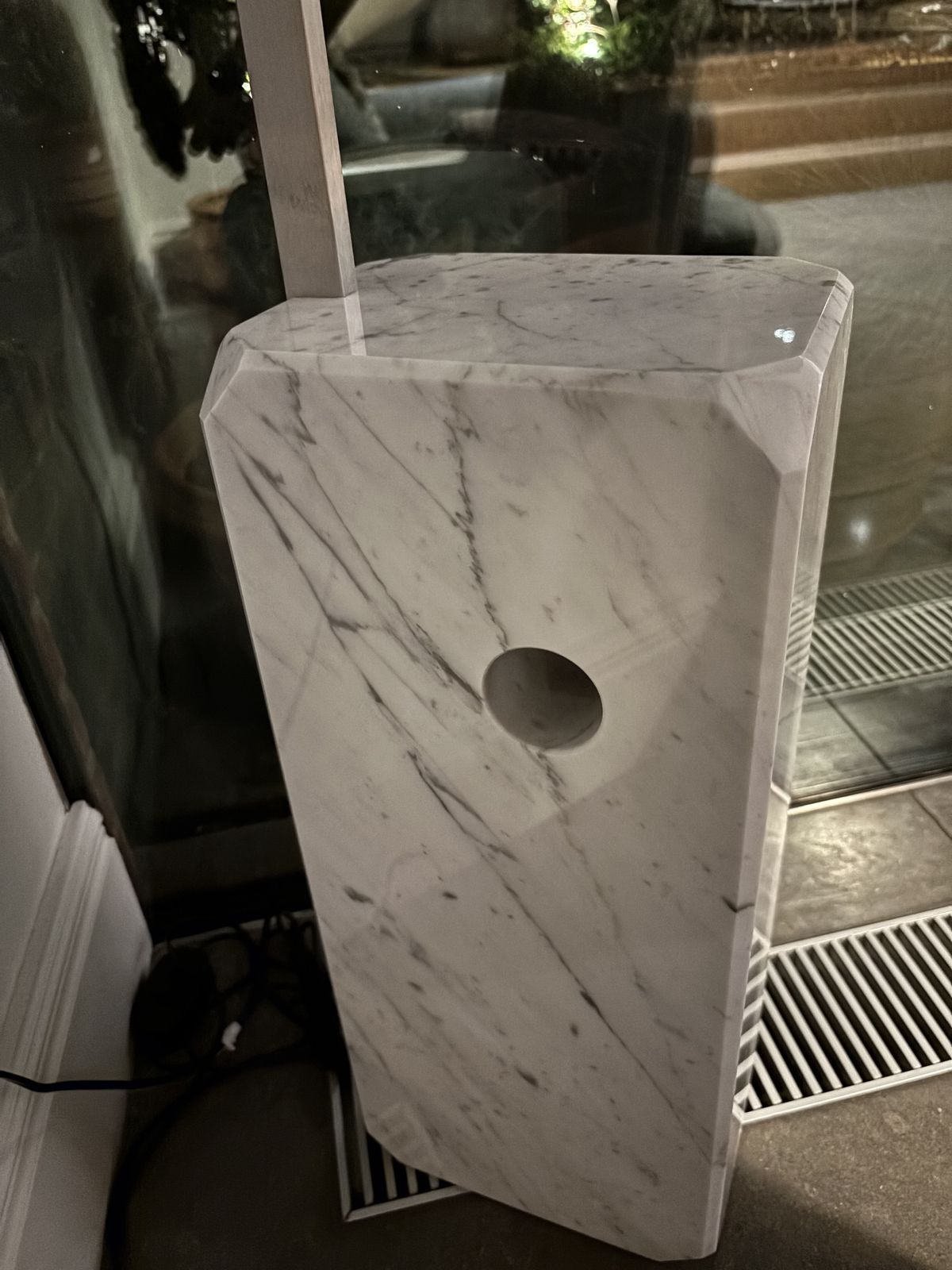 Flos ‘Arco’ Floor Lamp By Achille & Pier Giacomo Castiglioni, Italy (Original, Carrara Marble Base) photo furniture