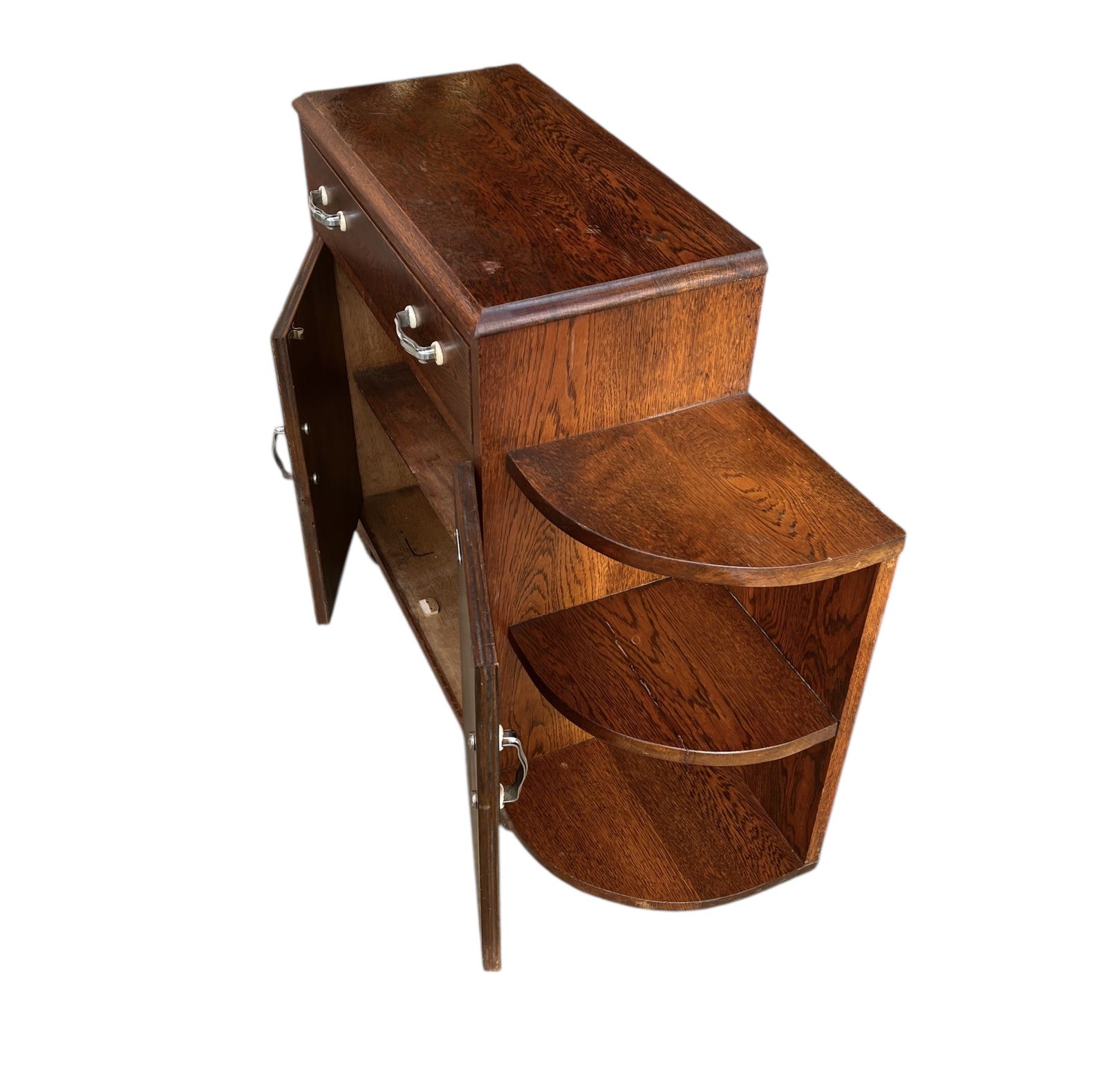 Art Deco Side Cupboard By Brightwell England photo Furniture