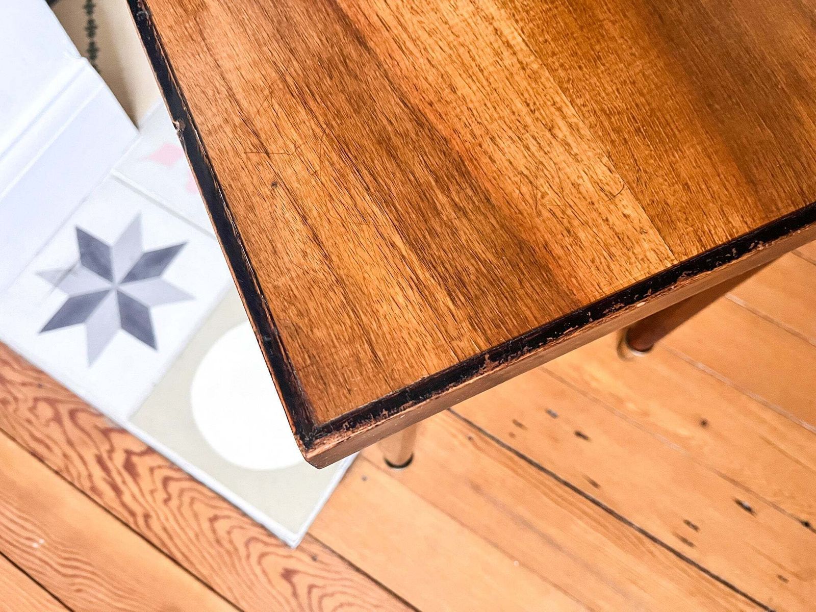 Furniture Pair Of Italian Mid Century Side Tables / Stools photo