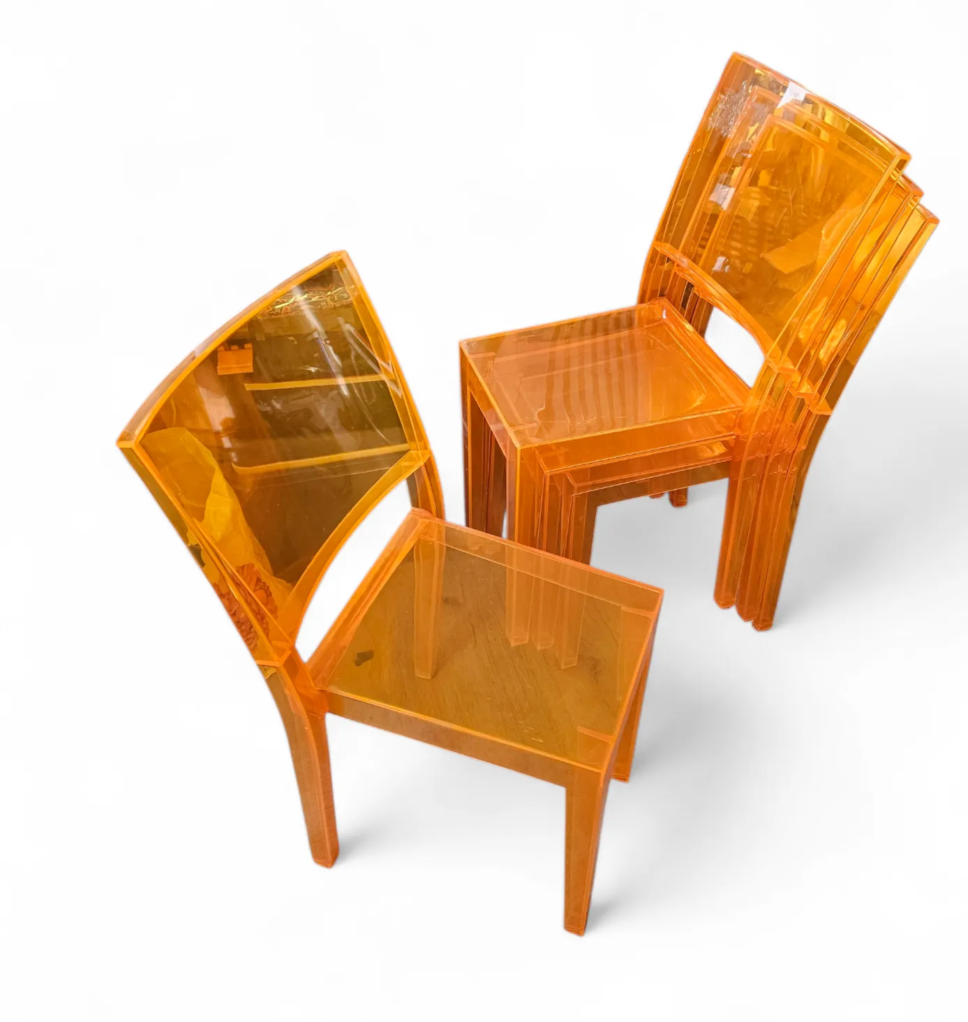 4 X La Marie Chairs / Philippe Starck / Kartell 2001