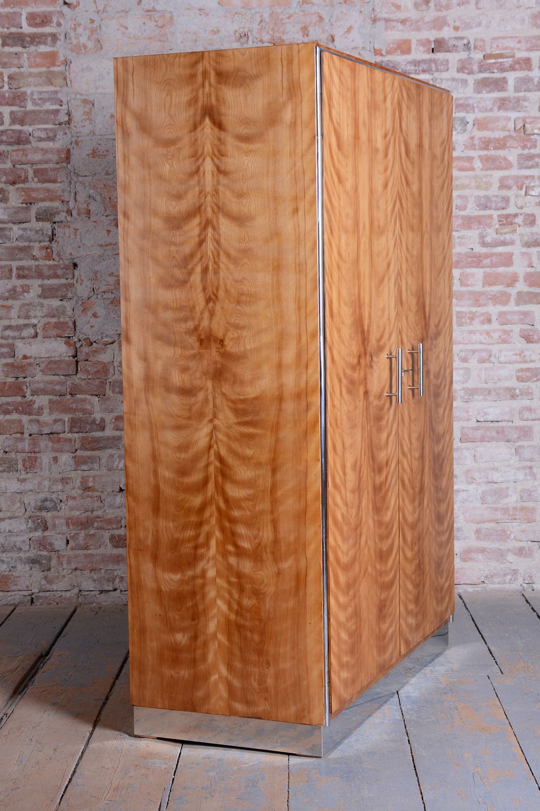 2700.0 Restored Bauhaus Wardrobe, By H.J.Hagemann, Mücke Melder, Czech, 1930s photo
