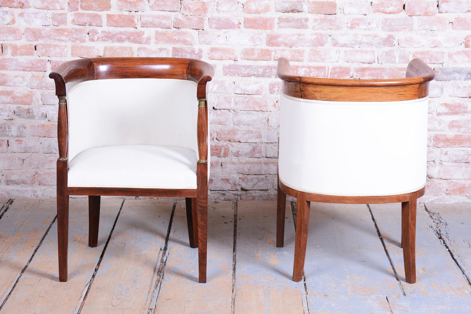 Restored Art Deco Seating Set, Palisander, Reupholstered, France. 1920s photo buy