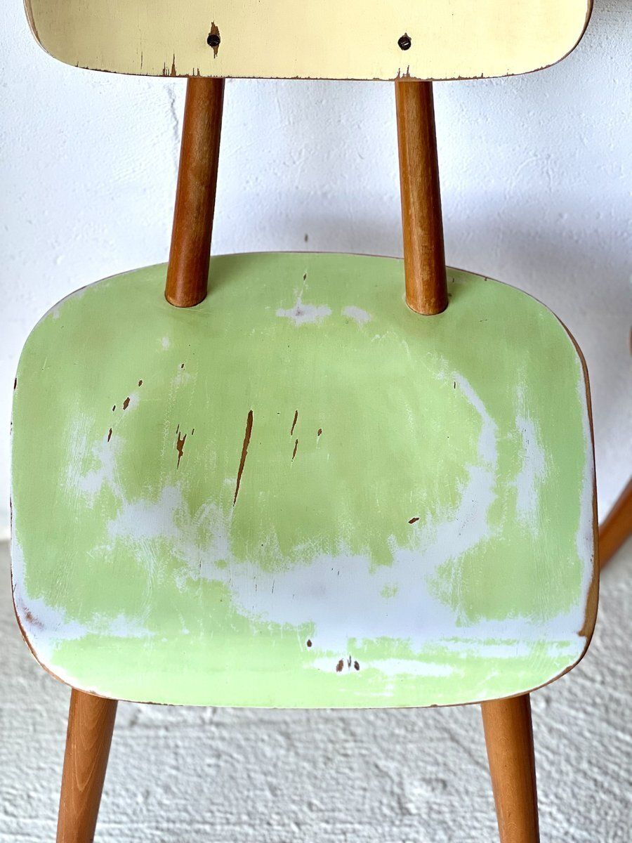 Eetkamerstoelen Van Ton, Ca. Jaren 1960, Set Van 4 photo vinterior