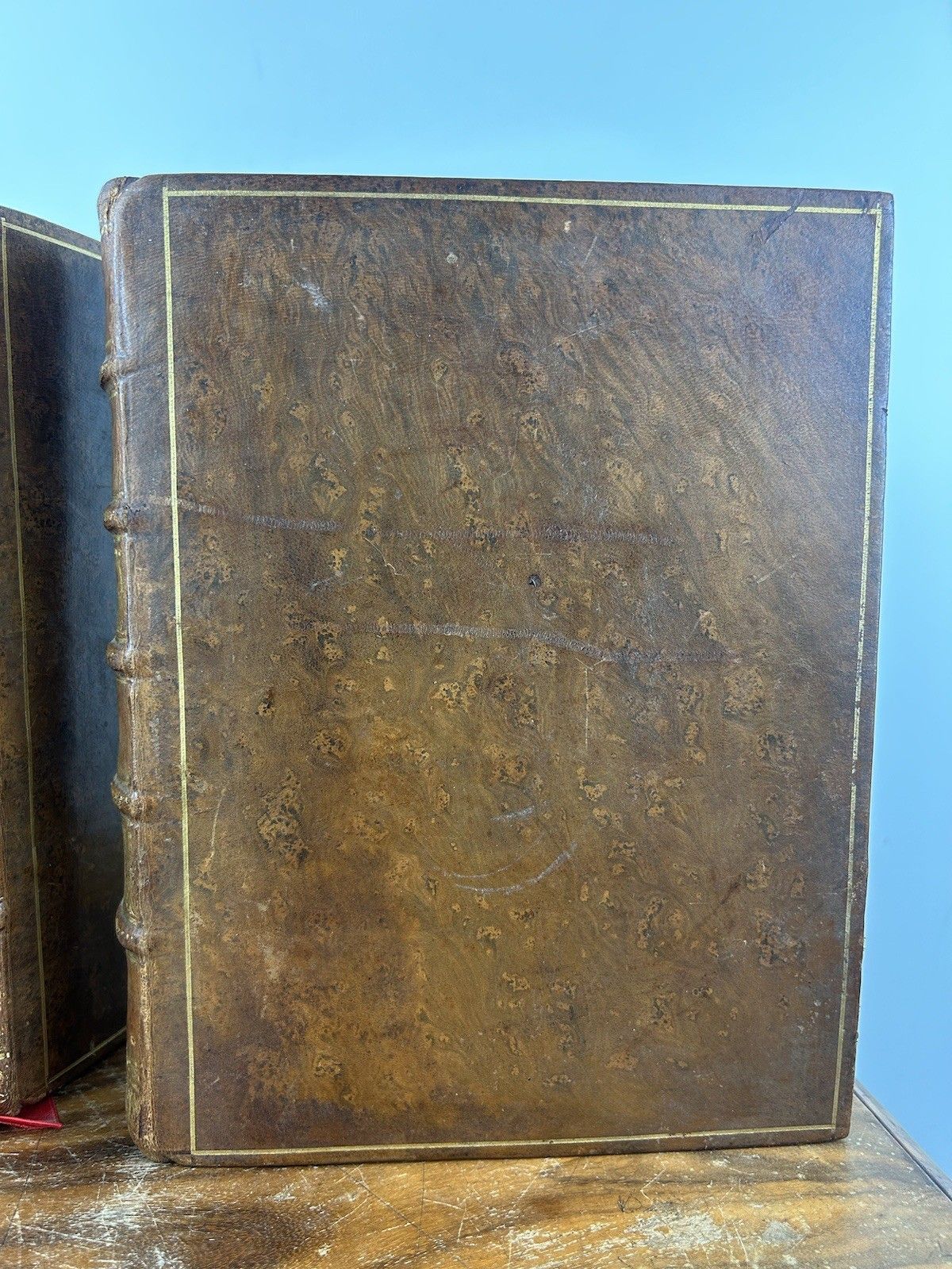 Breviarium Romanum 1786 Latin 4 Volume Leather Set Antique Catholic Liturgy photo vinterior