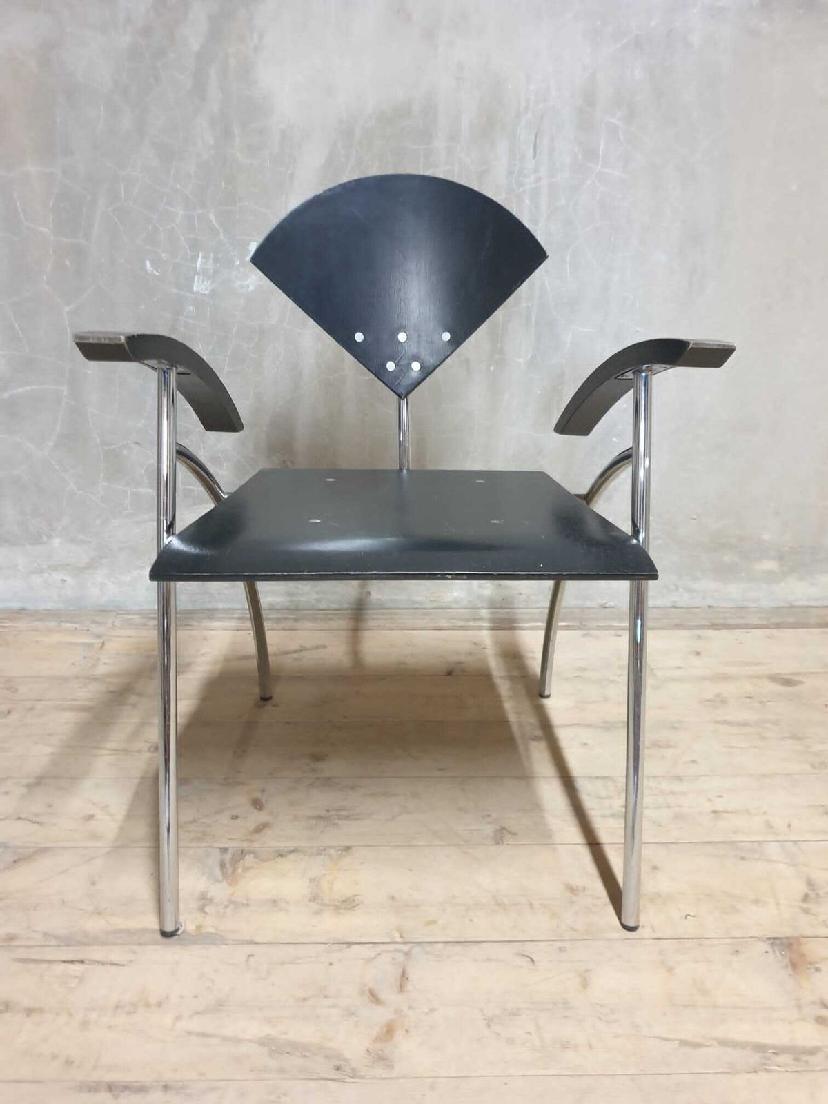 Postmodern Armchair, Stol Kamnik Style, 1990s, Slovenia photo furniture