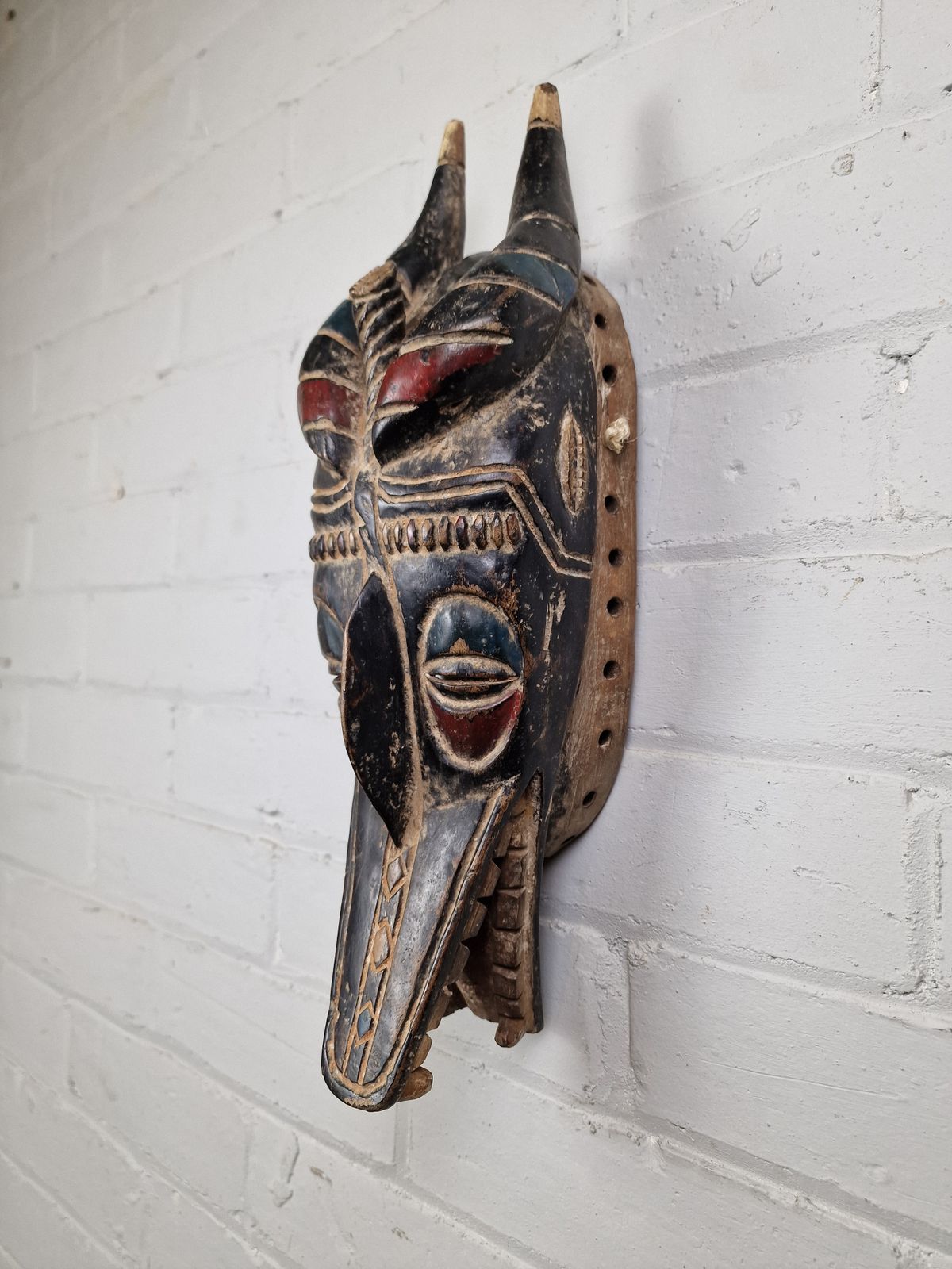 Guro Zamble Tribal Mask, Ivory Coast   20th Century photo 180.0