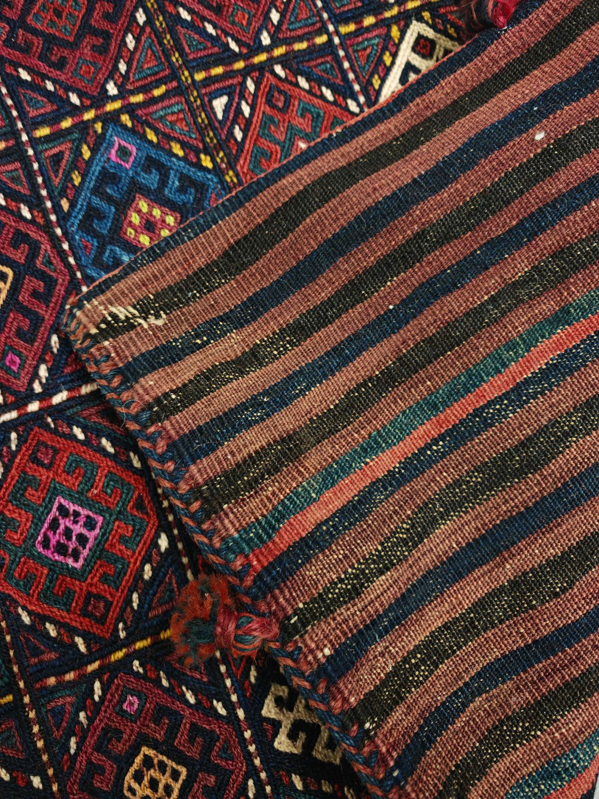 Vintage Hand Woven Kurdish Gouchan Chuval Or A Floor Pillow Bag/Case photo 1000.0