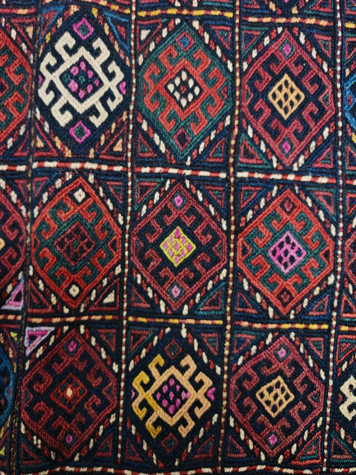 Vintage Hand Woven Kurdish Gouchan Chuval Or A Floor Pillow Bag/Case photo vinterior