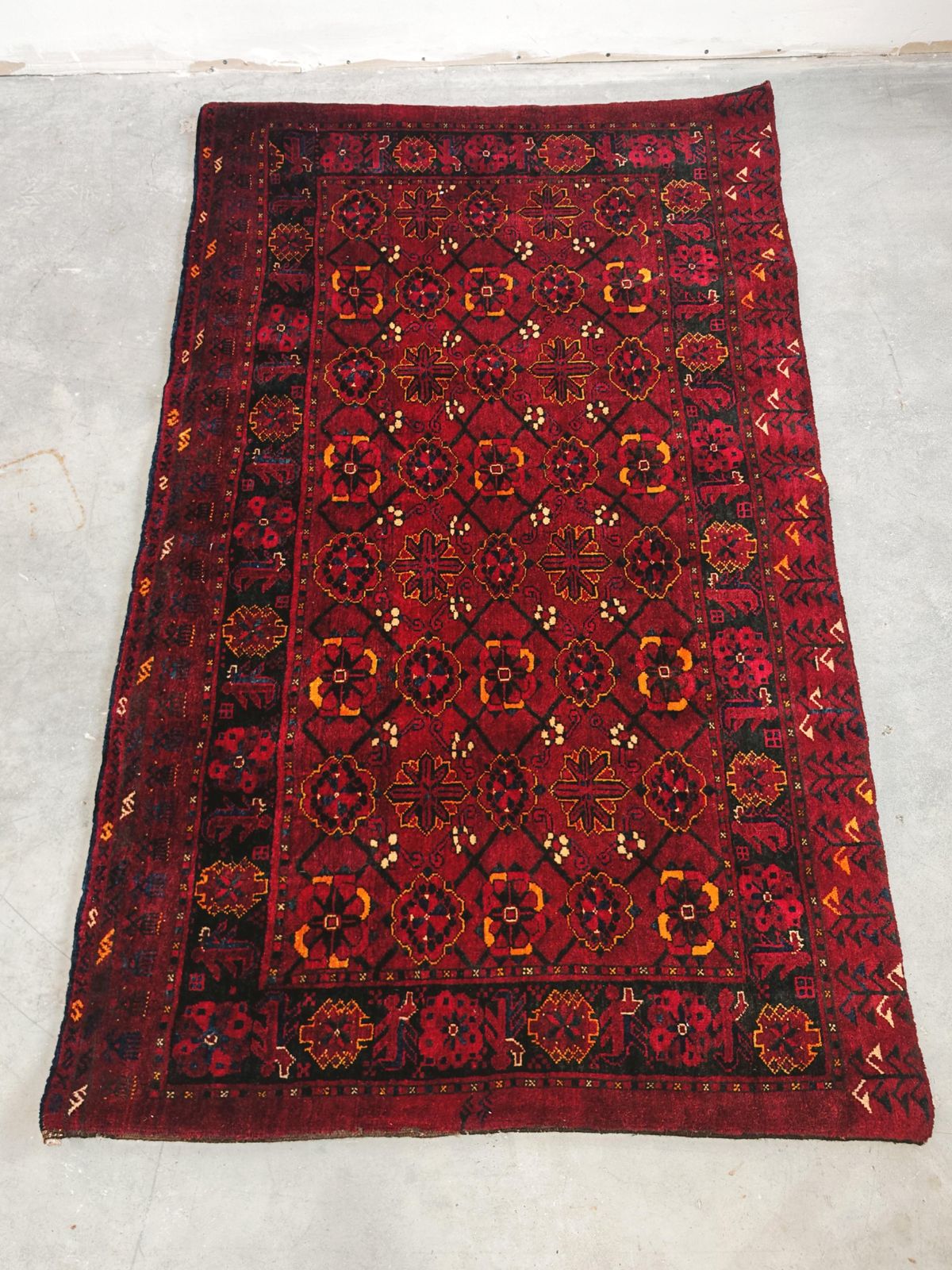 Antique Bashiri Chuval Or Storage Bag In Thick And Soft Wool Pile, Natural Dyes photo furniture