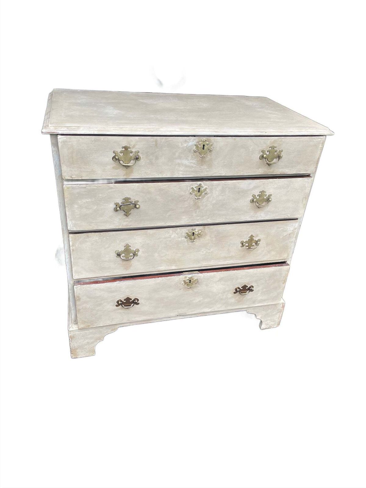 Rare 19th Century Edwards & Roberts Painted Chest Of Drawers photo vinterior