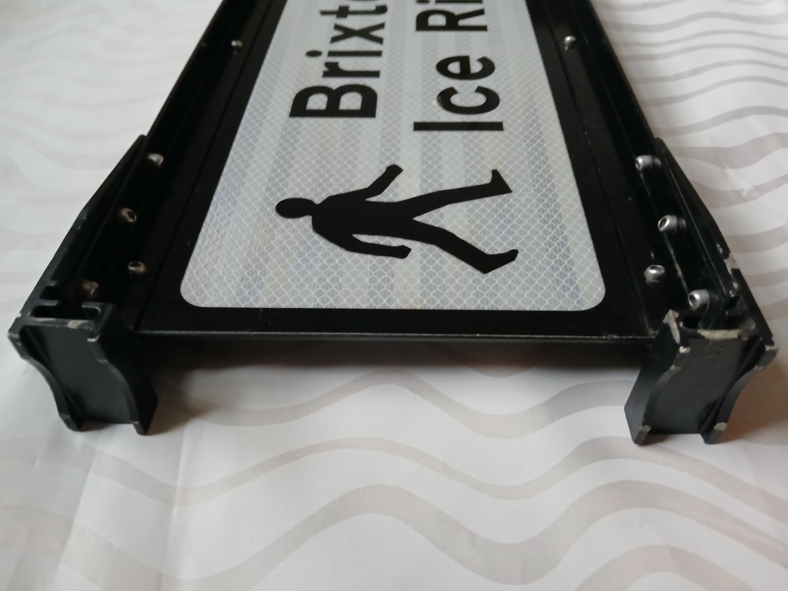 Brixton Ice Rink Street Sign photo for sale