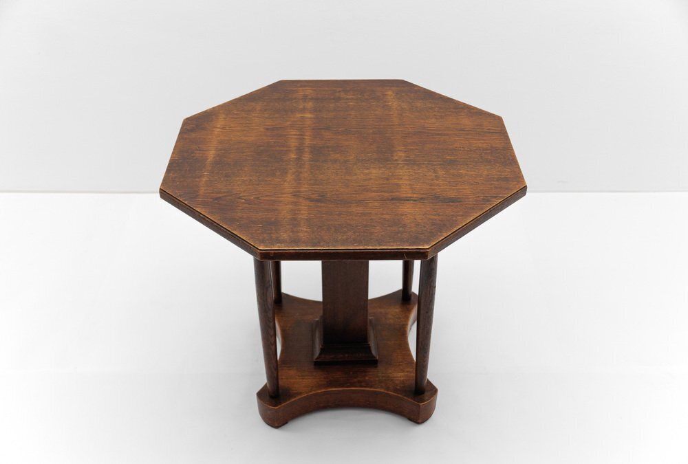 Art Deco Wooden Table, Germany, 1940s photo buy