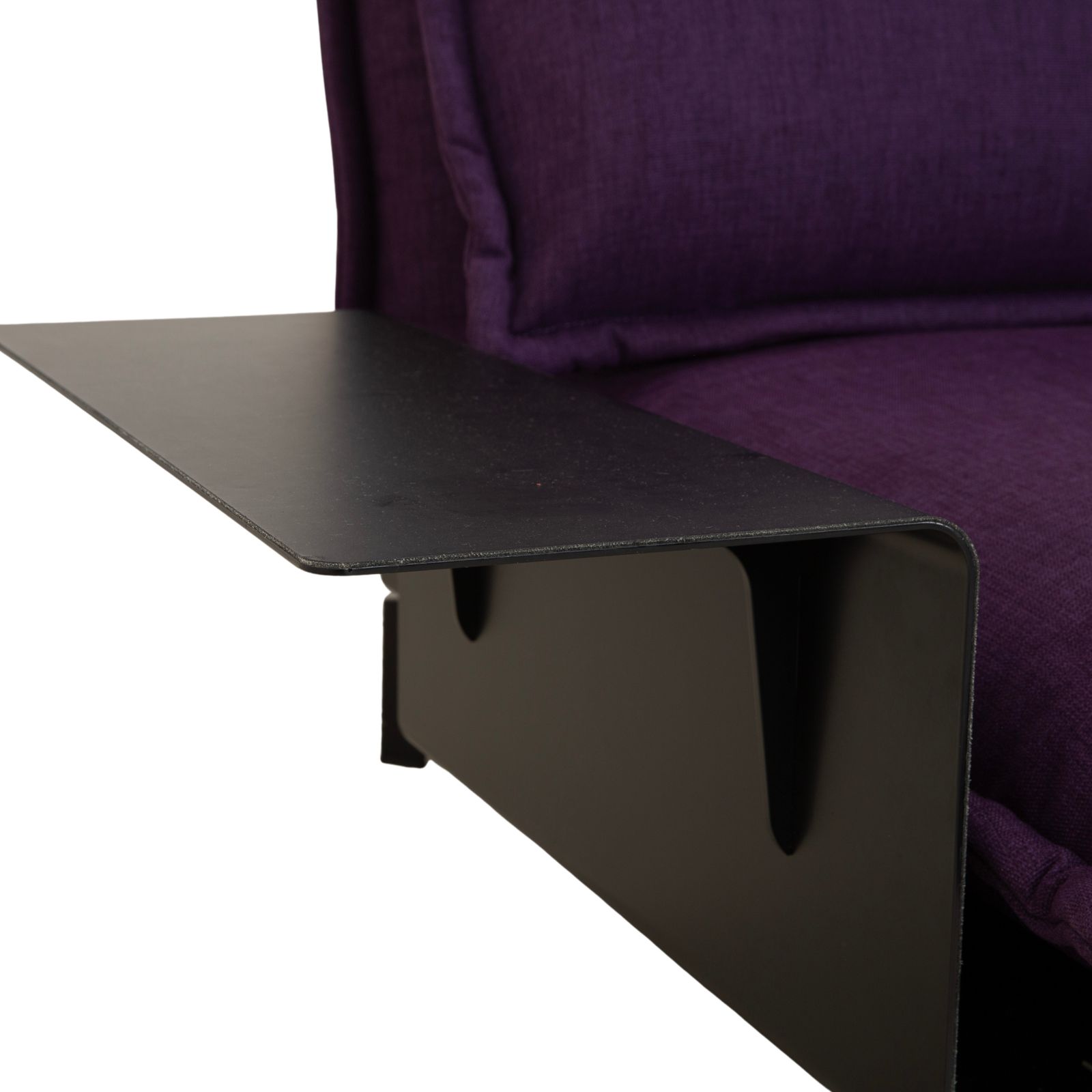 Furniture Rolf Benz Nova Fabric Two Seater Purple Aubergine Manual Function Sofa photo