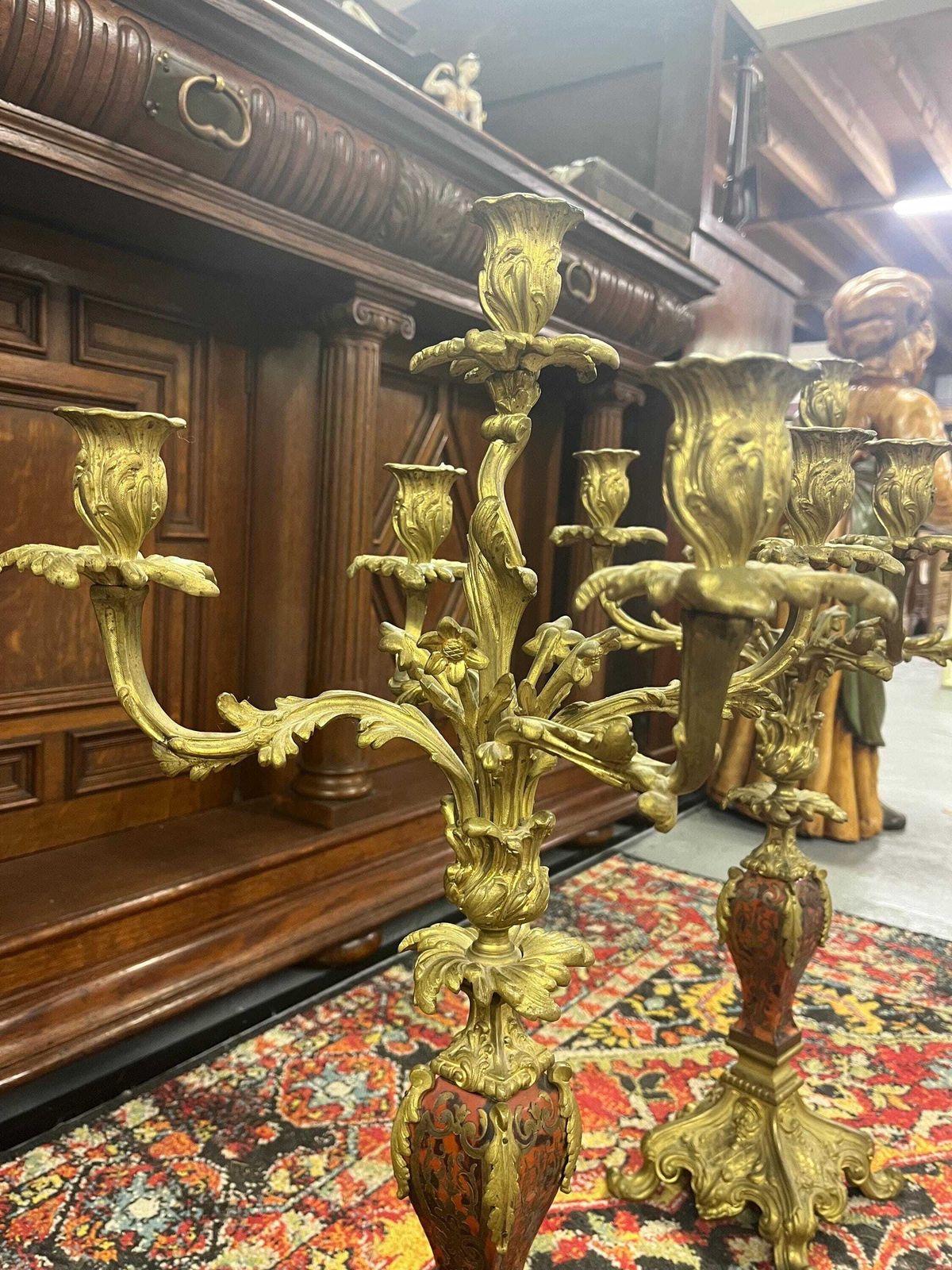 Pair Of Rococo French Candelabra photo 638.0