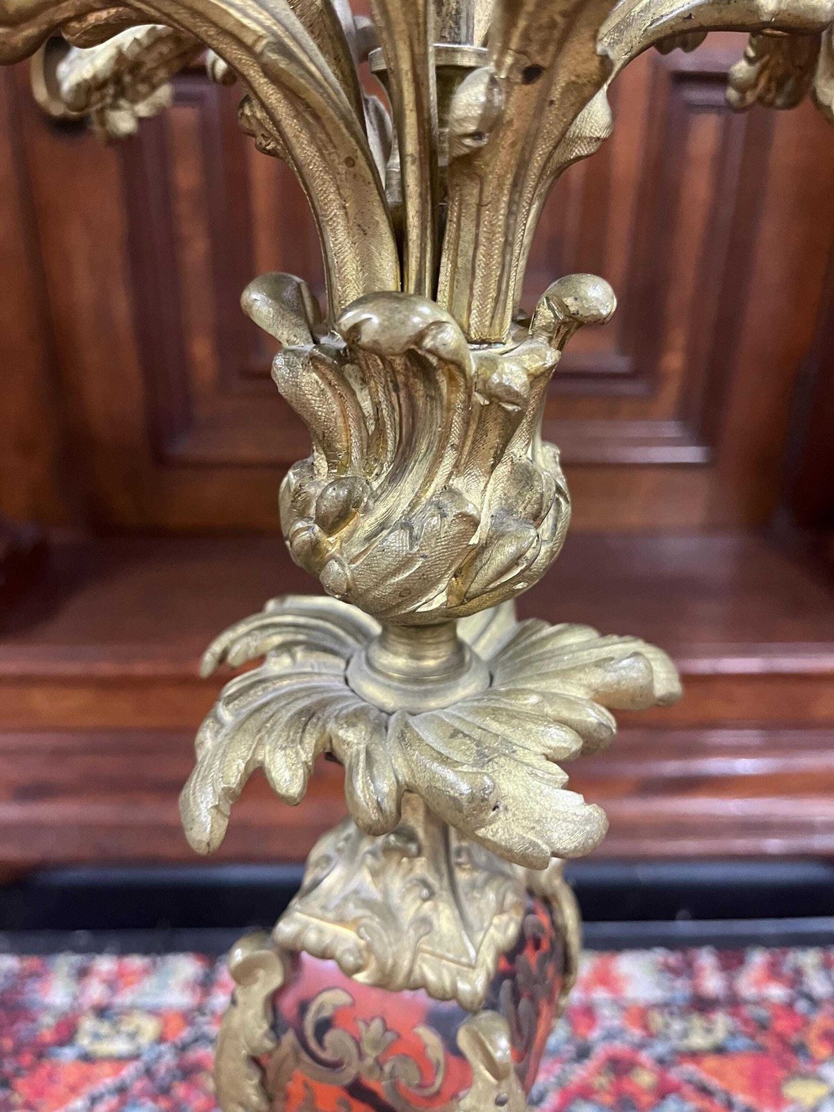 Pair Of Rococo French Candelabra photo vinterior