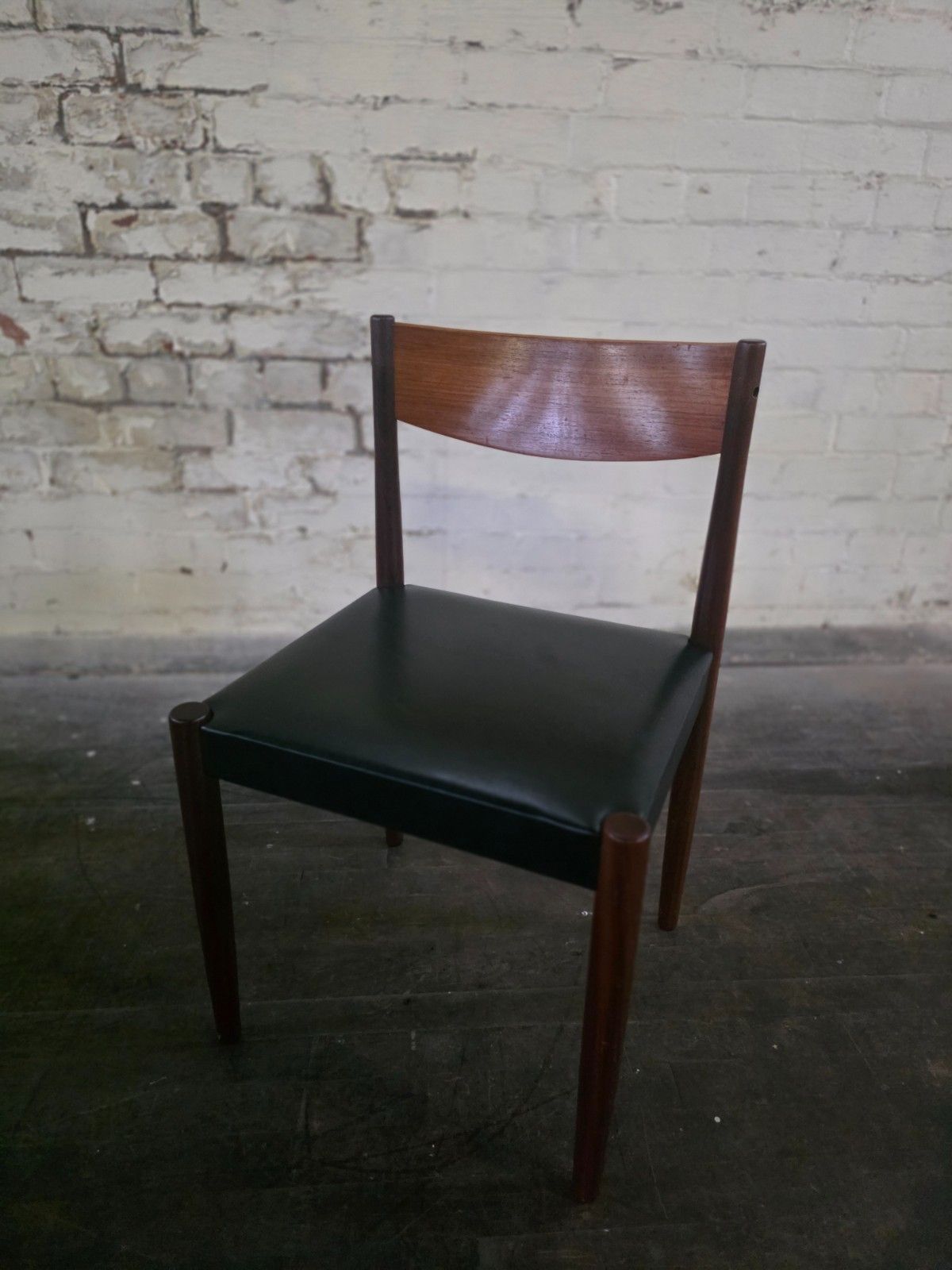 Set Of 4 Teak Mid Century Dining Chairs Frem Rojle photo buy