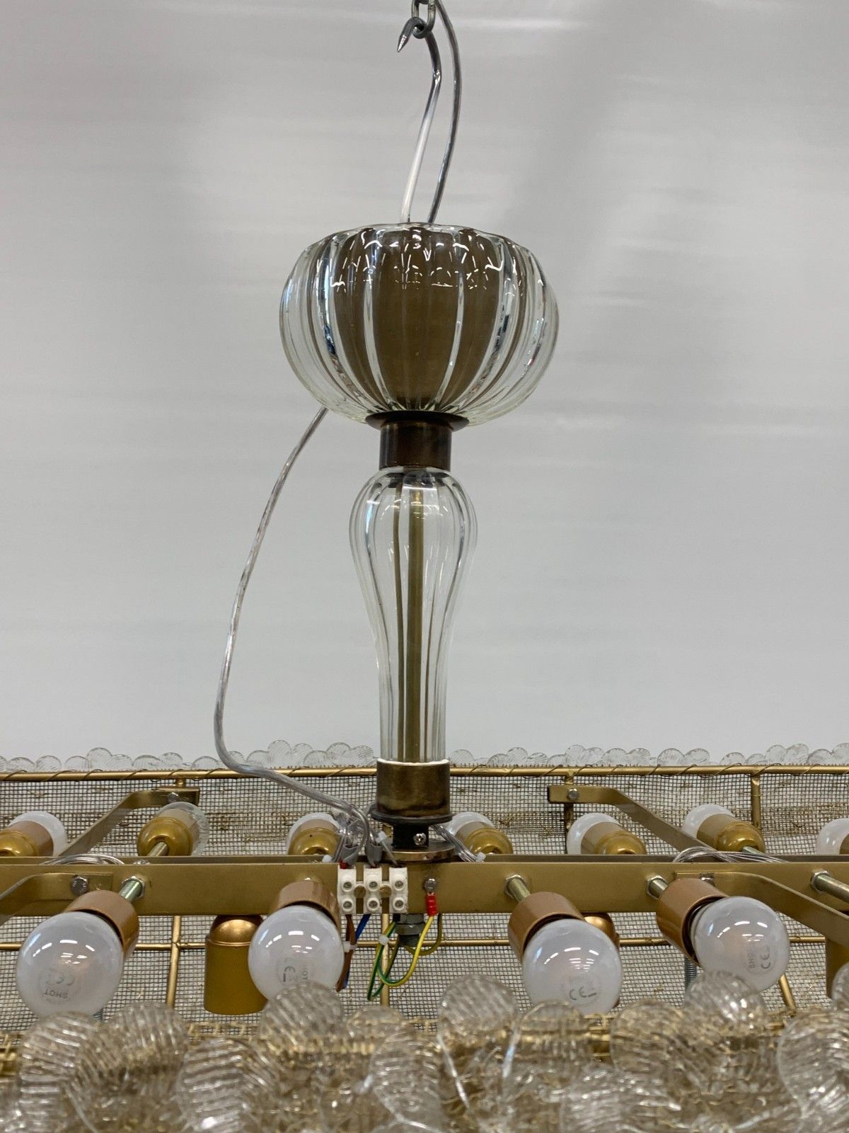 Lighting Chandelier Created By Enrico Neri&C.Snc With Murano Flowers Made In Italy photo