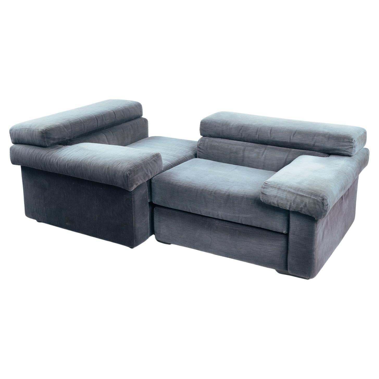 Afra & Tobia Scarpa Erasmo Sofa, B&B Italia, 1970s photo furniture