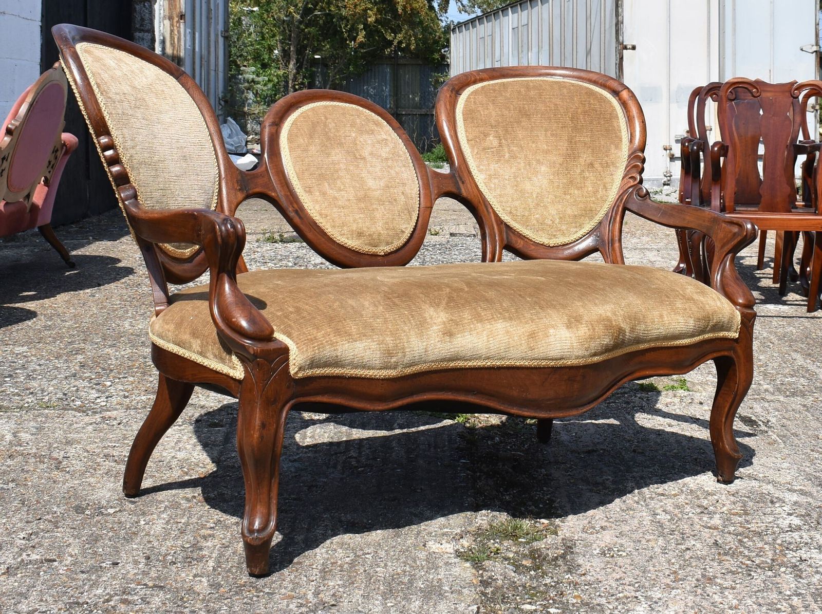 Victorian Rosewood Sofa