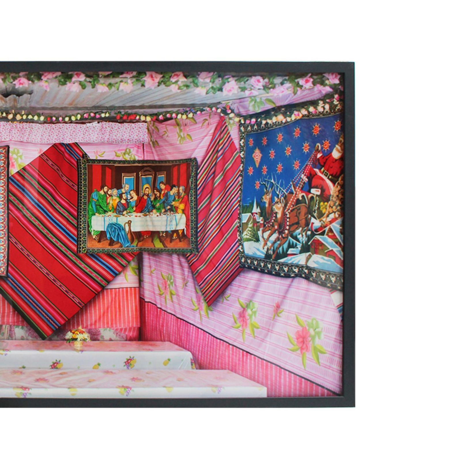 Marcos Lopez Marcos López   "Restaurant At The Bolivian Fair", 2010 2010 photo vinterior
