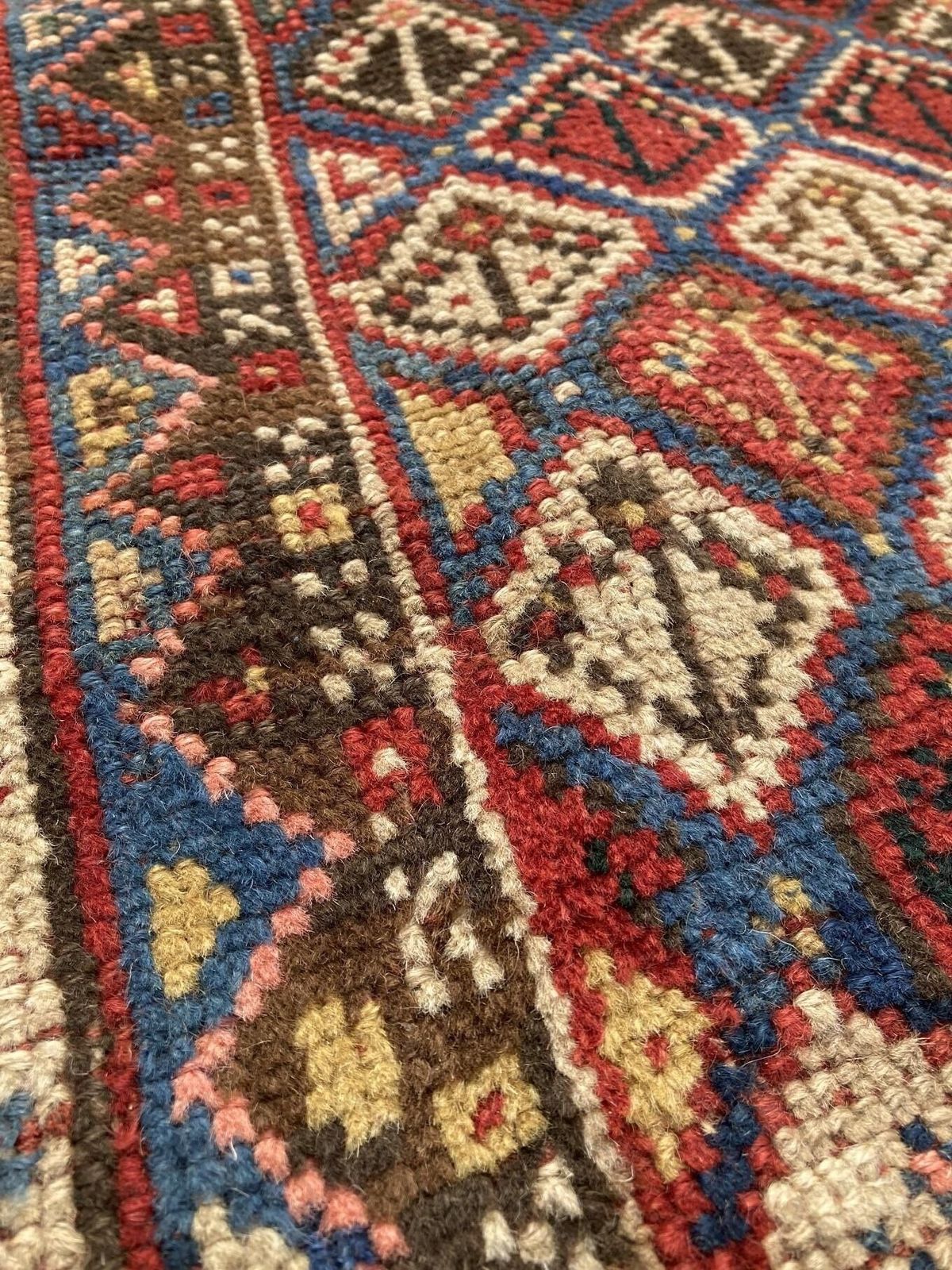 photo furniture Antique Caucasian Gendje Prayer Rug 1.90m X 0.98m