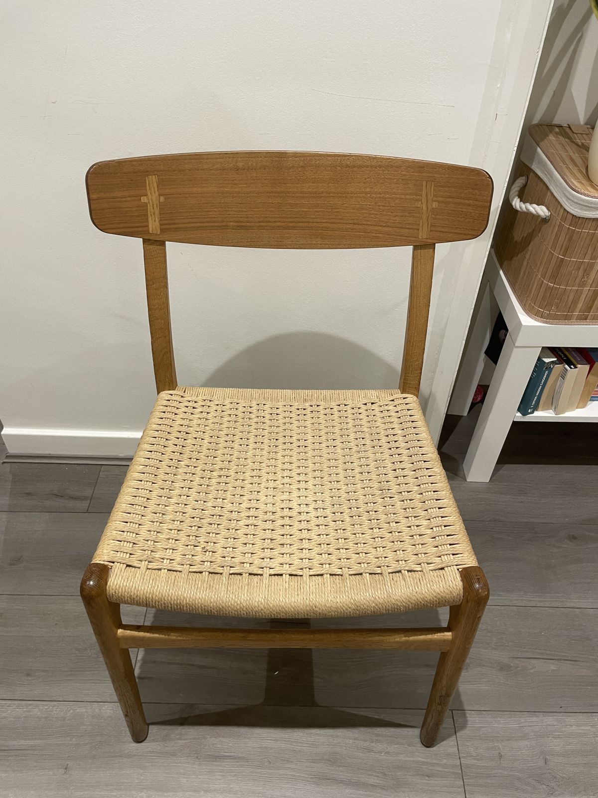 Hans Wegner For Carl Hansen Dining Chairs X4.  Mid Century/Danish/Vintage photo Furniture