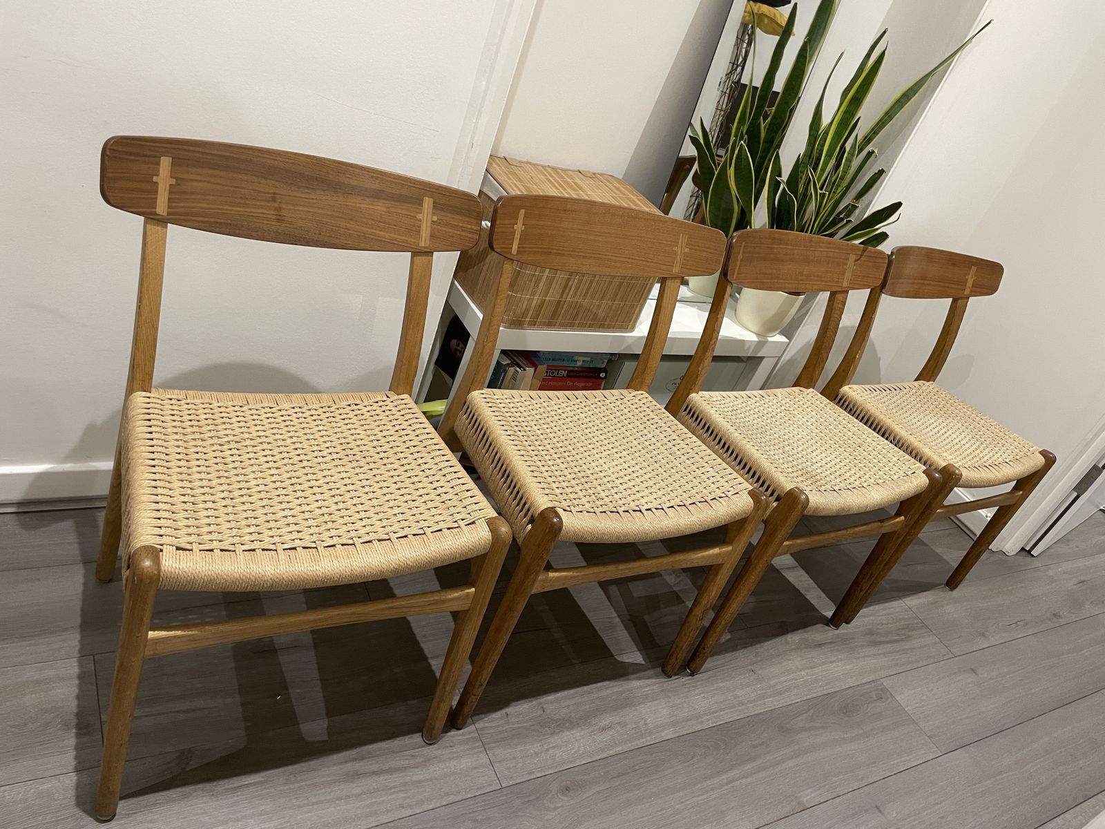 Hans Wegner For Carl Hansen Dining Chairs X4.  Mid Century/Danish/Vintage photo 3250.0
