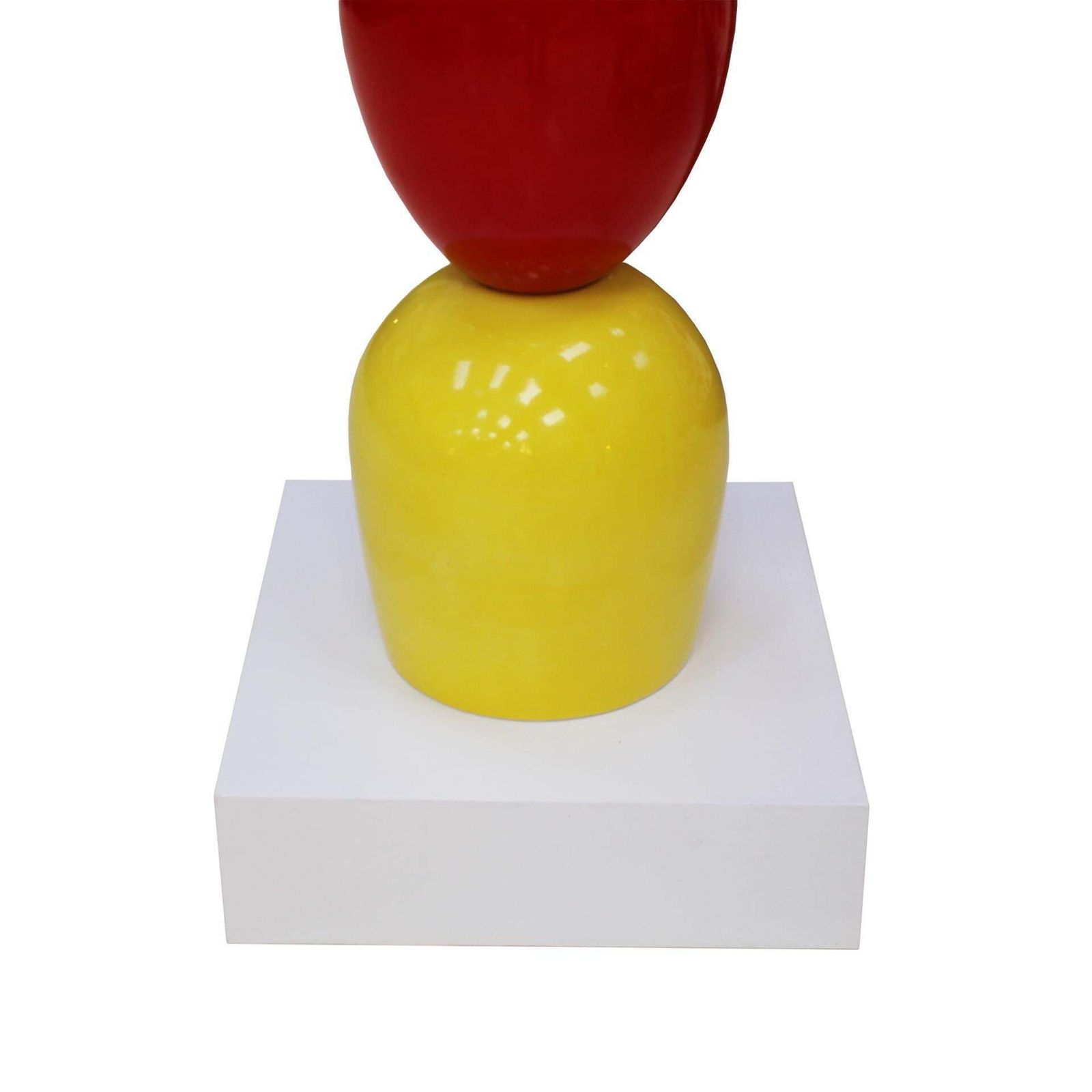 photo furniture Alessandro Mendini Alessandro Mendini, Glazed Ceramic Totem, Italy, Circa 1980 1980