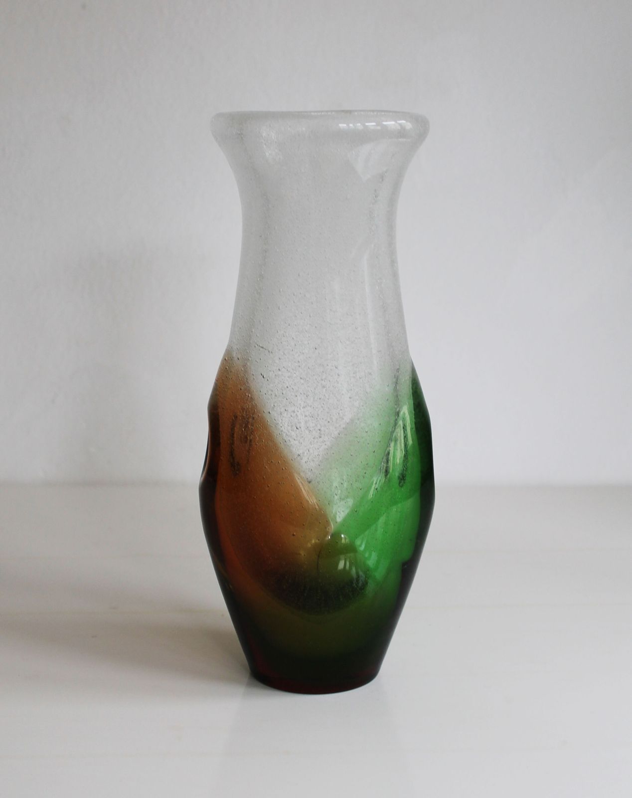 1970s Art Glass Vase By Frantisek Spinar   Model 7609/23 photo buy