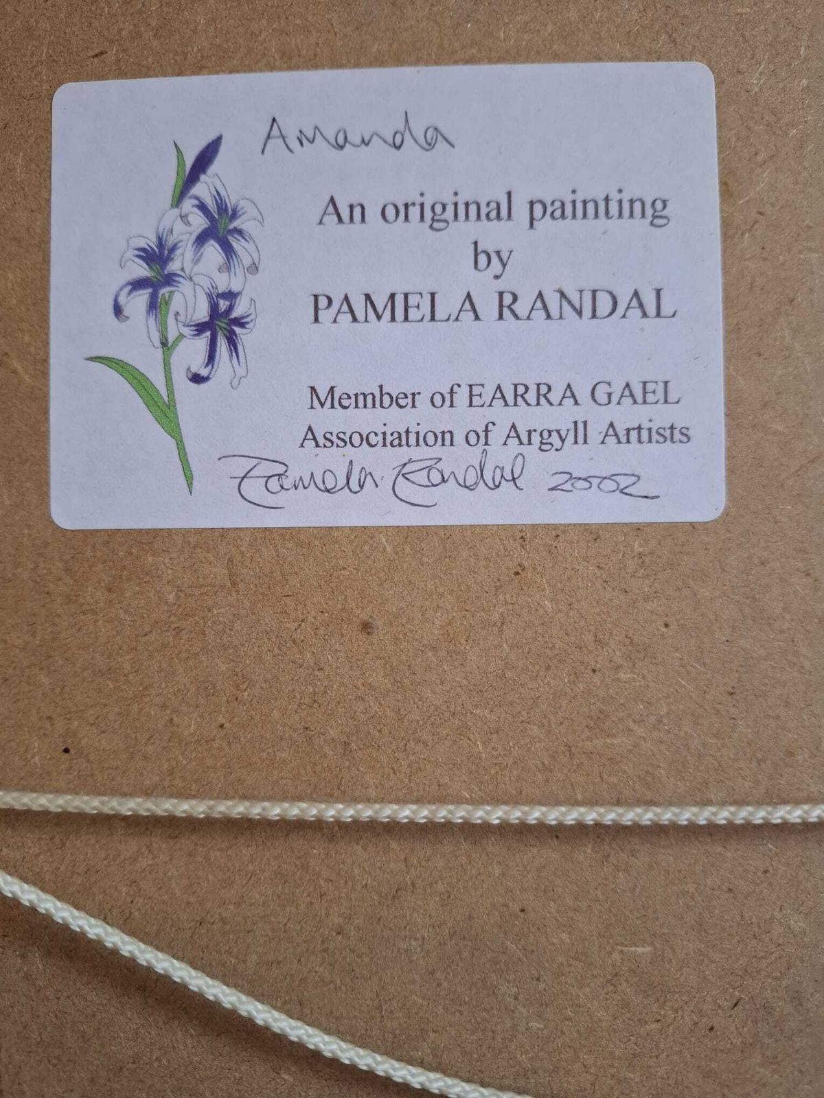 Pamela Randal, Original One Off Artwork: 'Amanda', A Study Of The Human Form In Pastel, 2002 photo 80.0