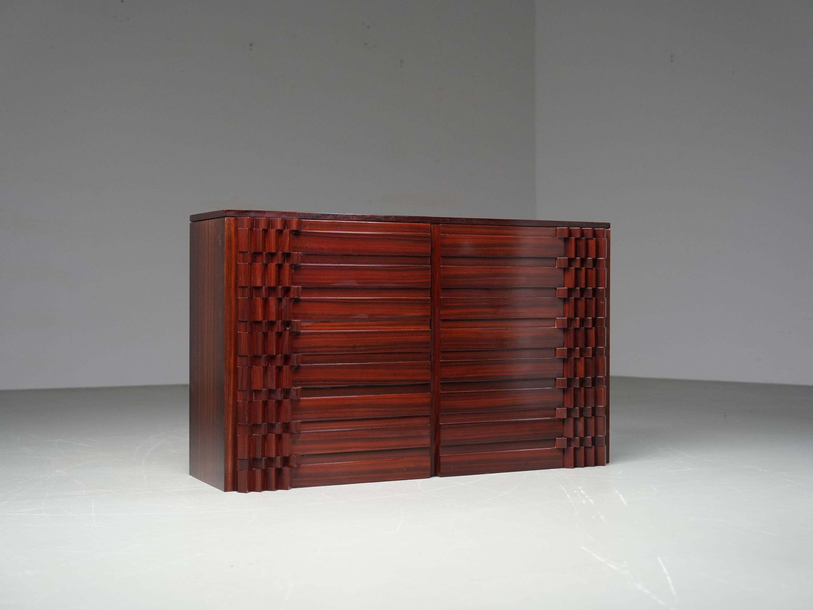 'Diamante' Cabinet Van Luciano Frigerio In Hout, Italië, 1968 photo furniture