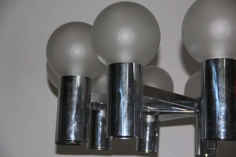 Spectacular Big Italian Mid Century Chandelier, 1960s Goffredo Reggiani photo 3360.0