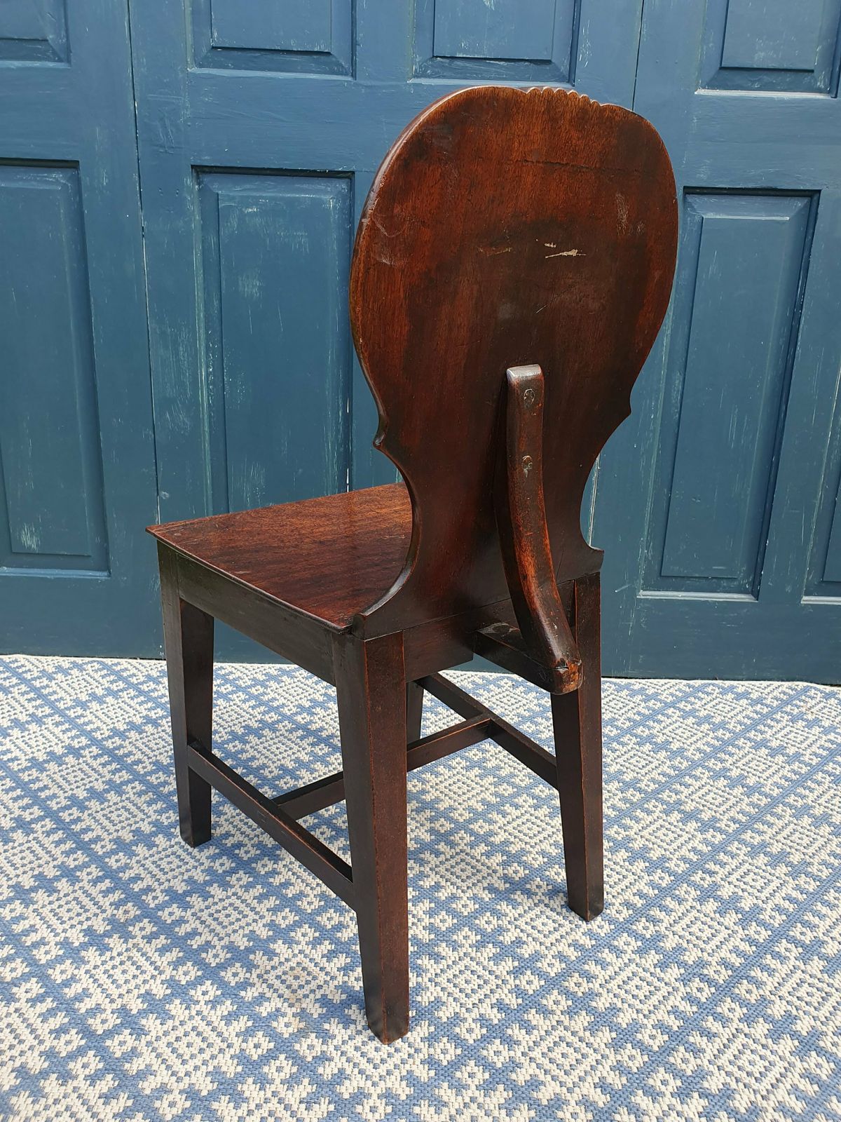Georgian Mahogany Hall Chair photo buy
