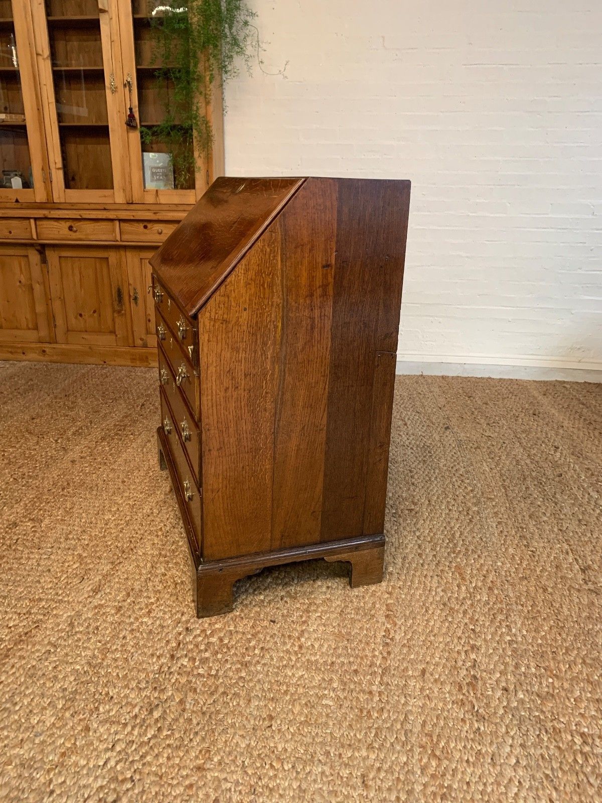 18th Century Georgian Oak Bureau Desk photo Furniture