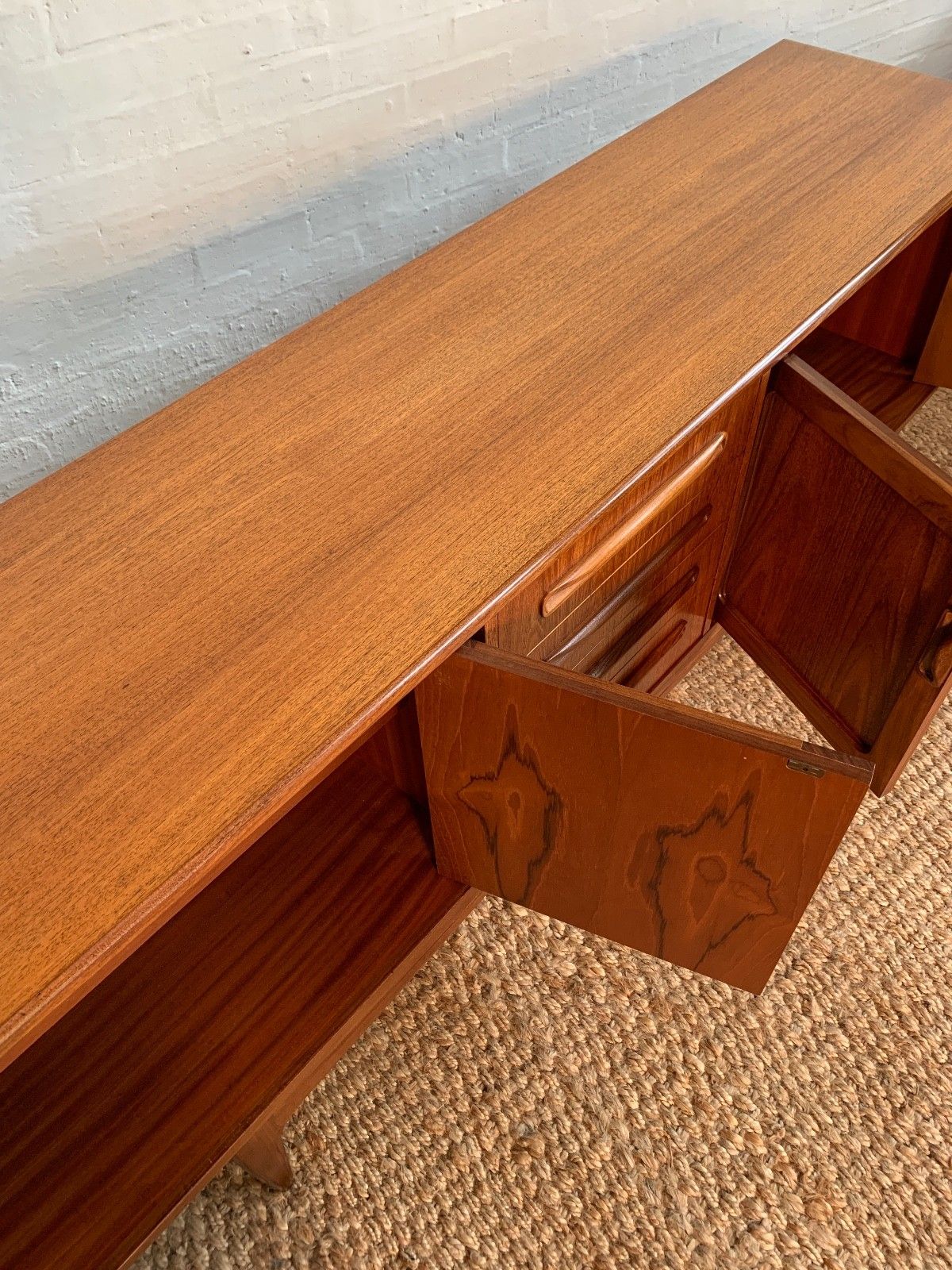 Furniture Mid Century Teak Sideboard By G Plan – C. 1960s photo