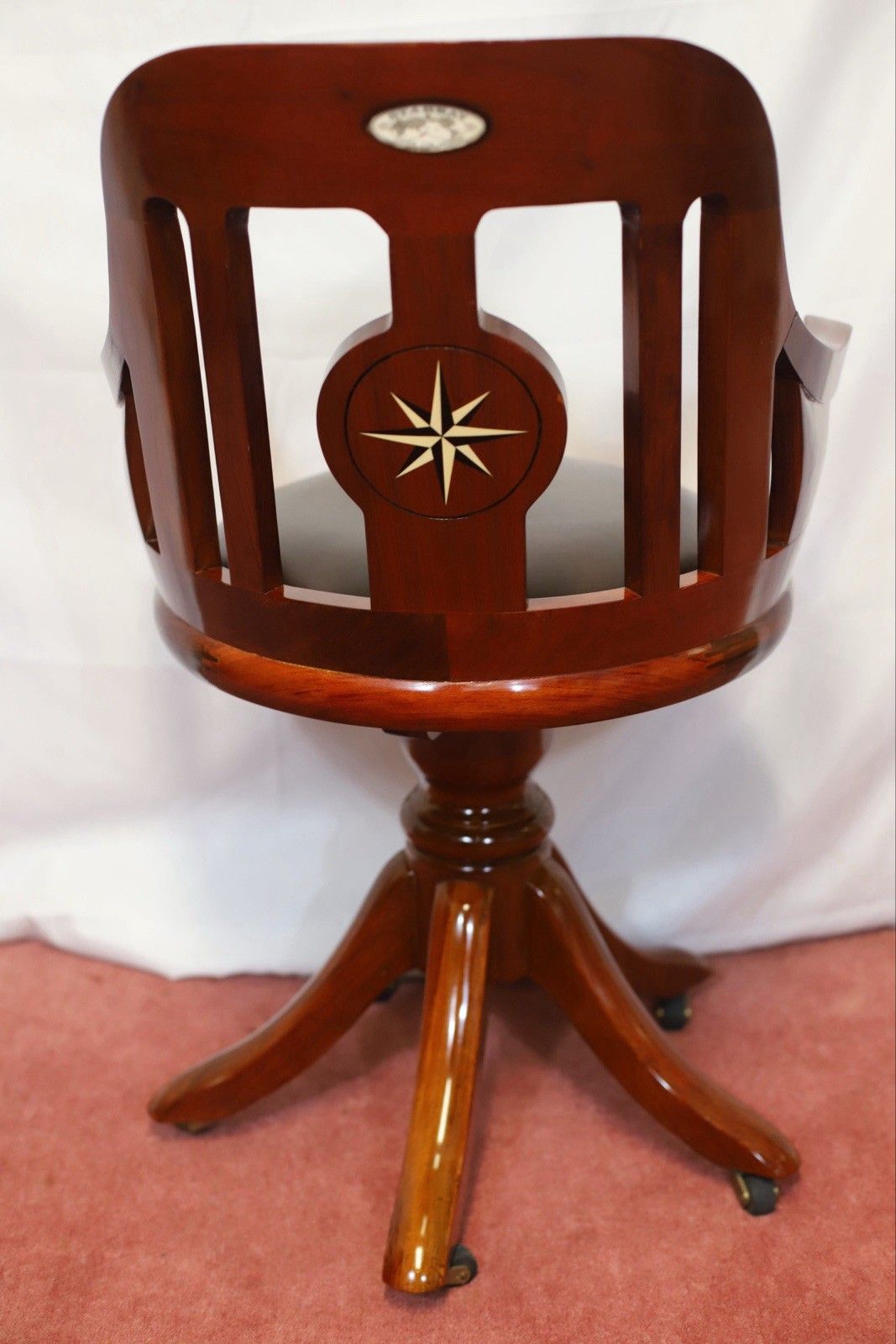 Starbay Stunning “Normandie” Swivel Chair photo for sale