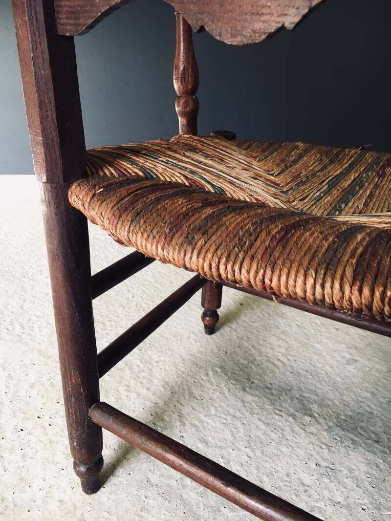 photo vintage Early 20th Century French Country Style Armchair