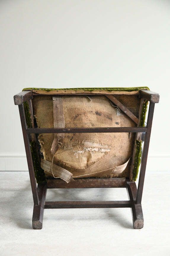 Antique Georgian Mahogany Armchair photo vintage