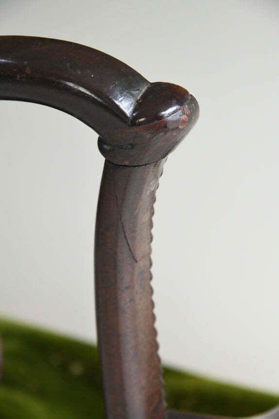 595.0 Antique Georgian Mahogany Armchair photo