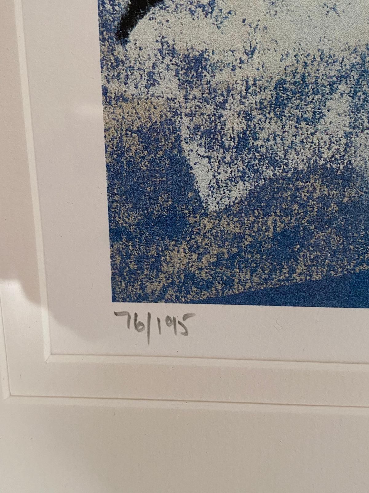Framed Signed Limited Edition Print "Sennen Cove" By Artist Tony Allain 95/195 photo 125.0