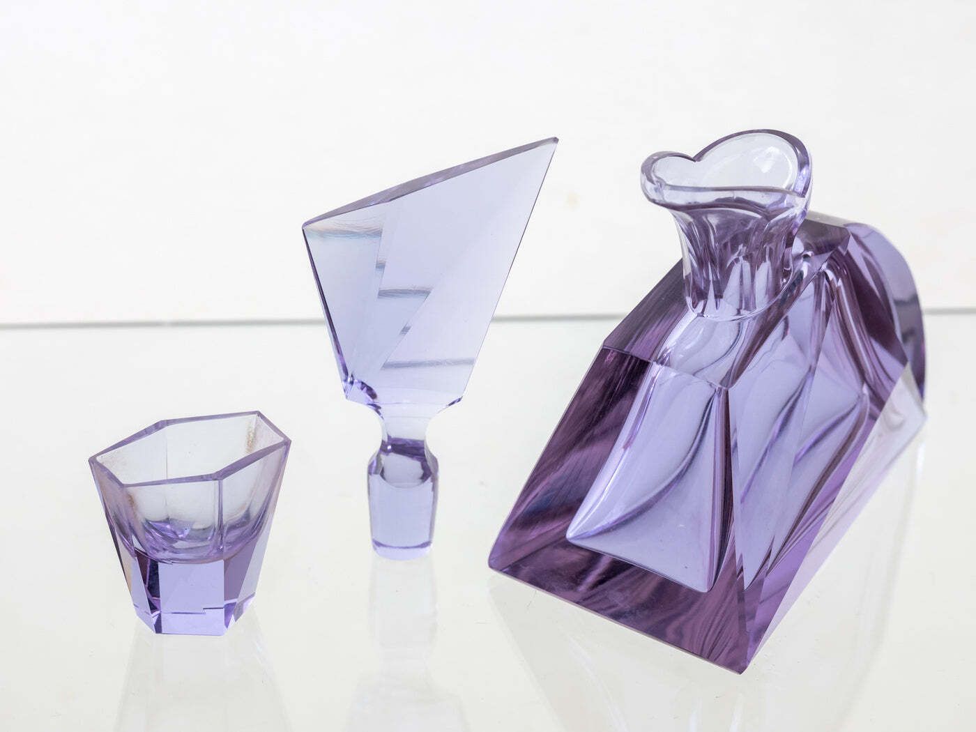 Moser Liqueur Set, 1920s, Bohemia photo for sale