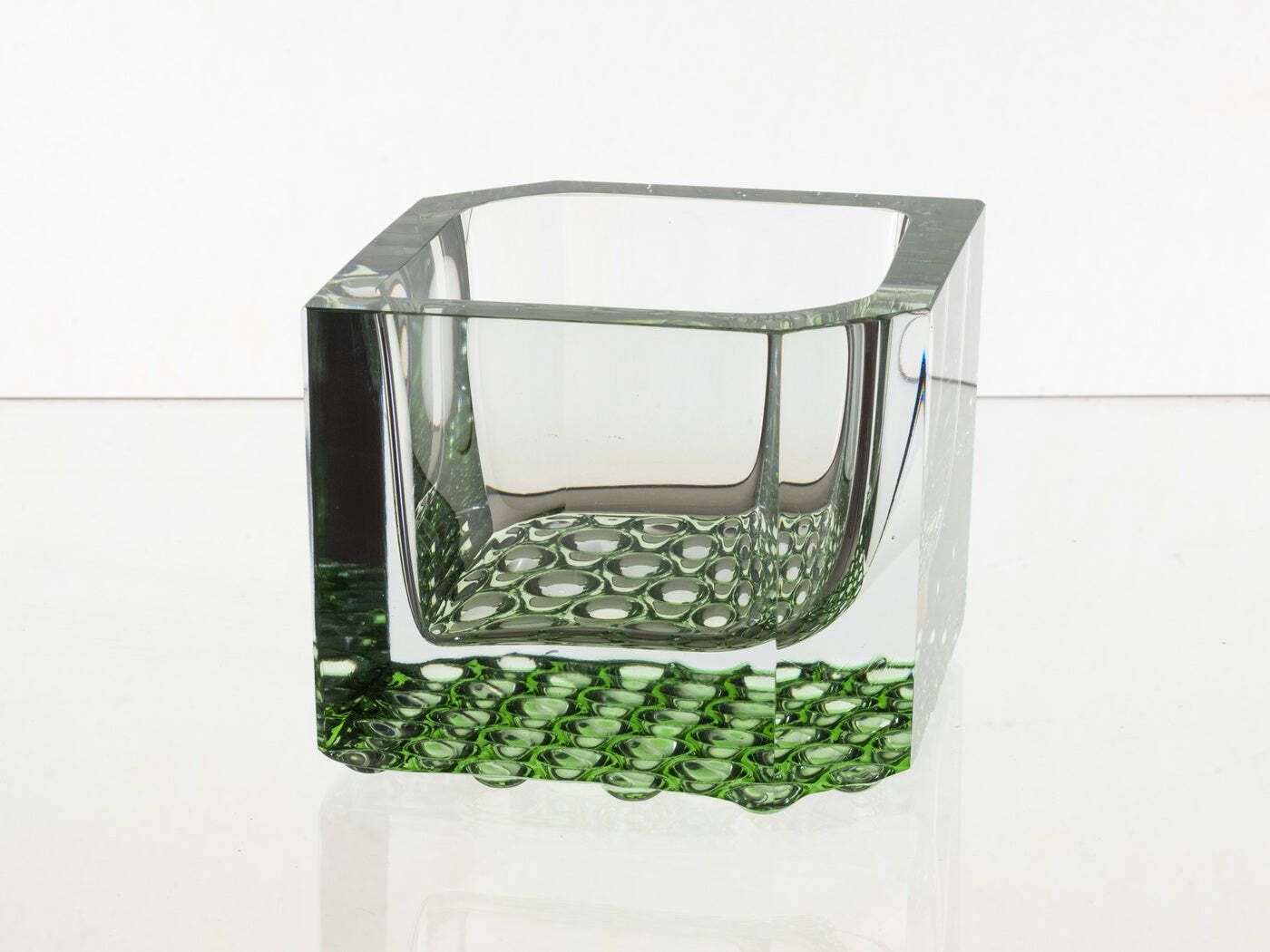 Groene Vierkante Schaal, Pavel Hlava, Jaren 1970, Tsjecho Slowakije photo furniture