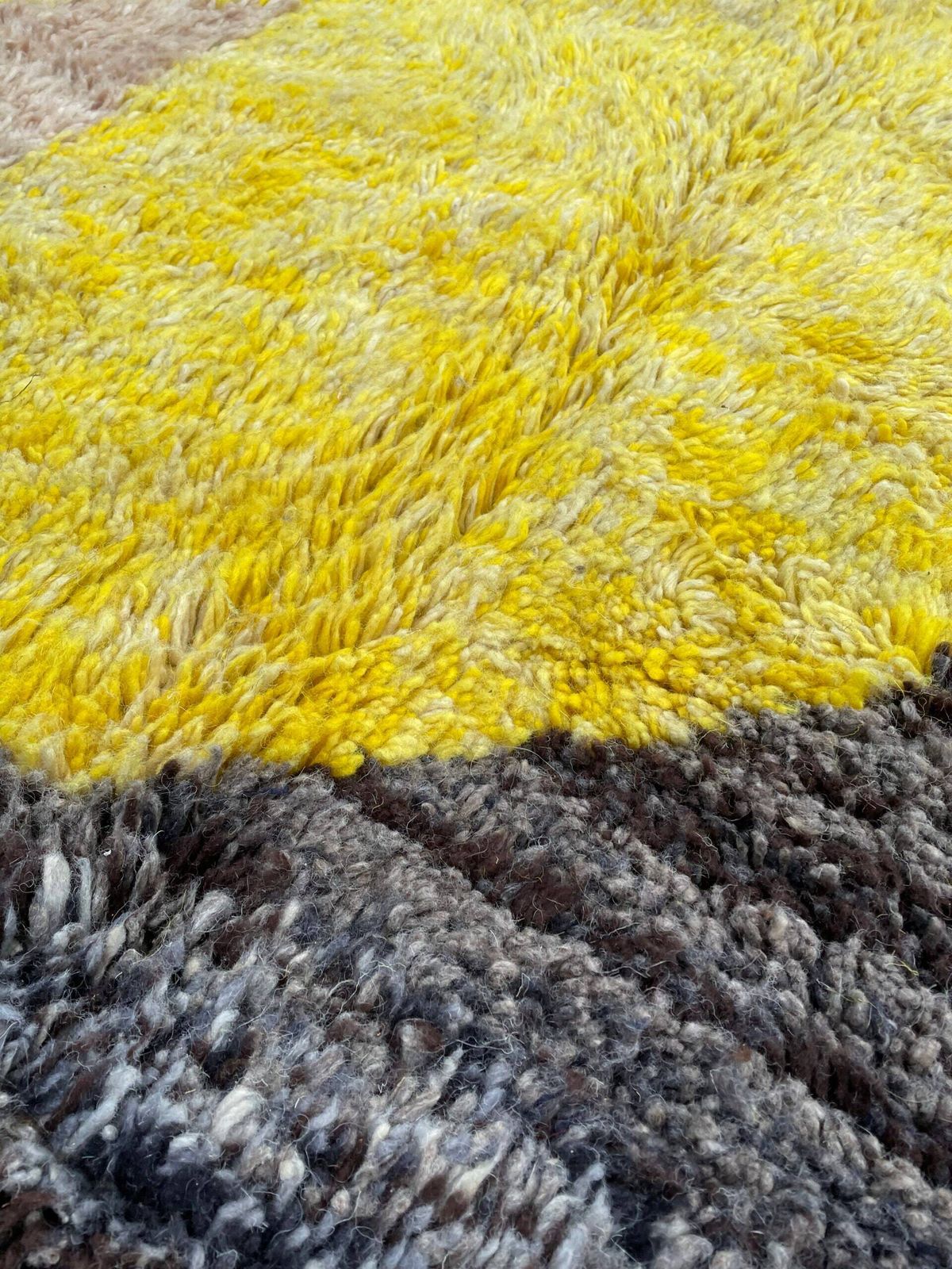 Wool Rug For Living Room, Beni Ourain Rug, Modern Interior Rug, Wool Rug, Azilal Rug, Boucherouite Rug photo vinterior