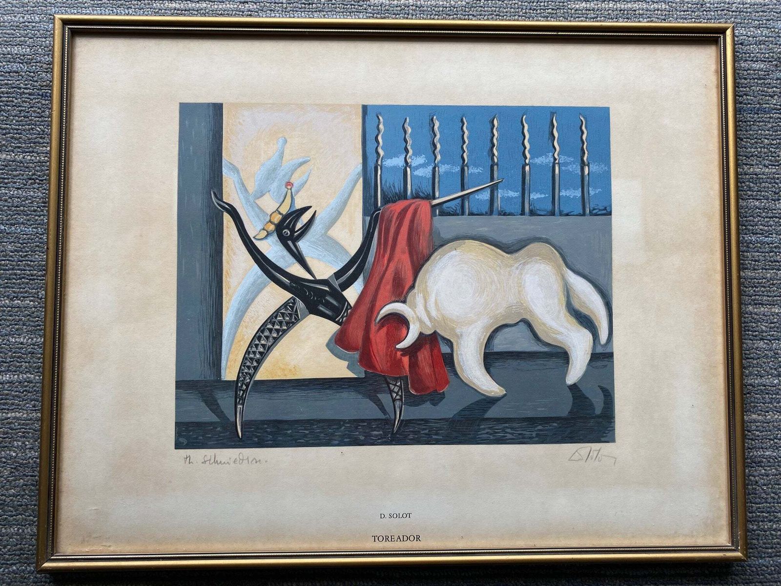 A Set Of 8 Original Lithographs By D Solot   Dentist & Artist (French) photo 2400.0