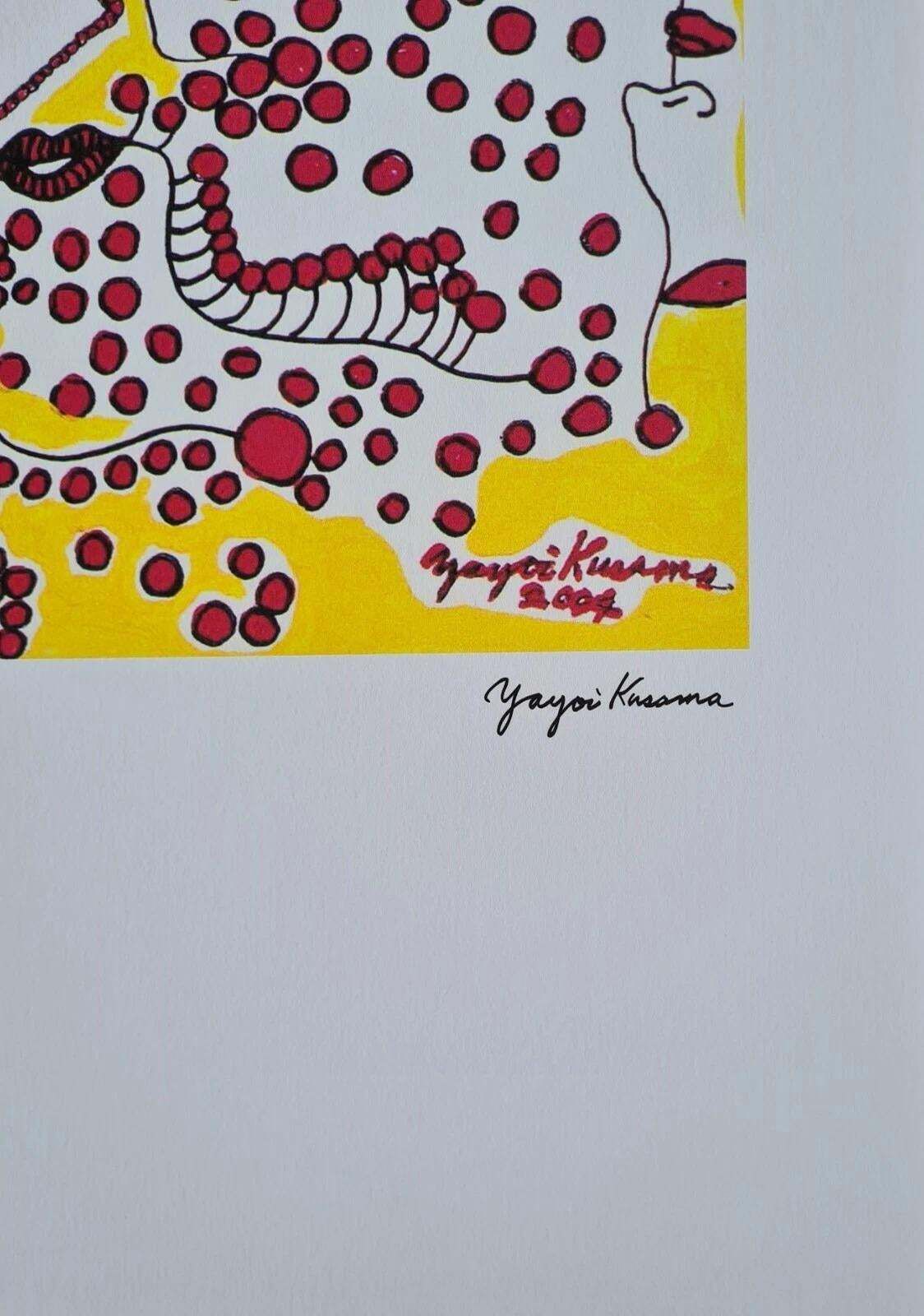 After Yayoi Kusama, Girls Aaa , Lithograph, 1990s photo Art